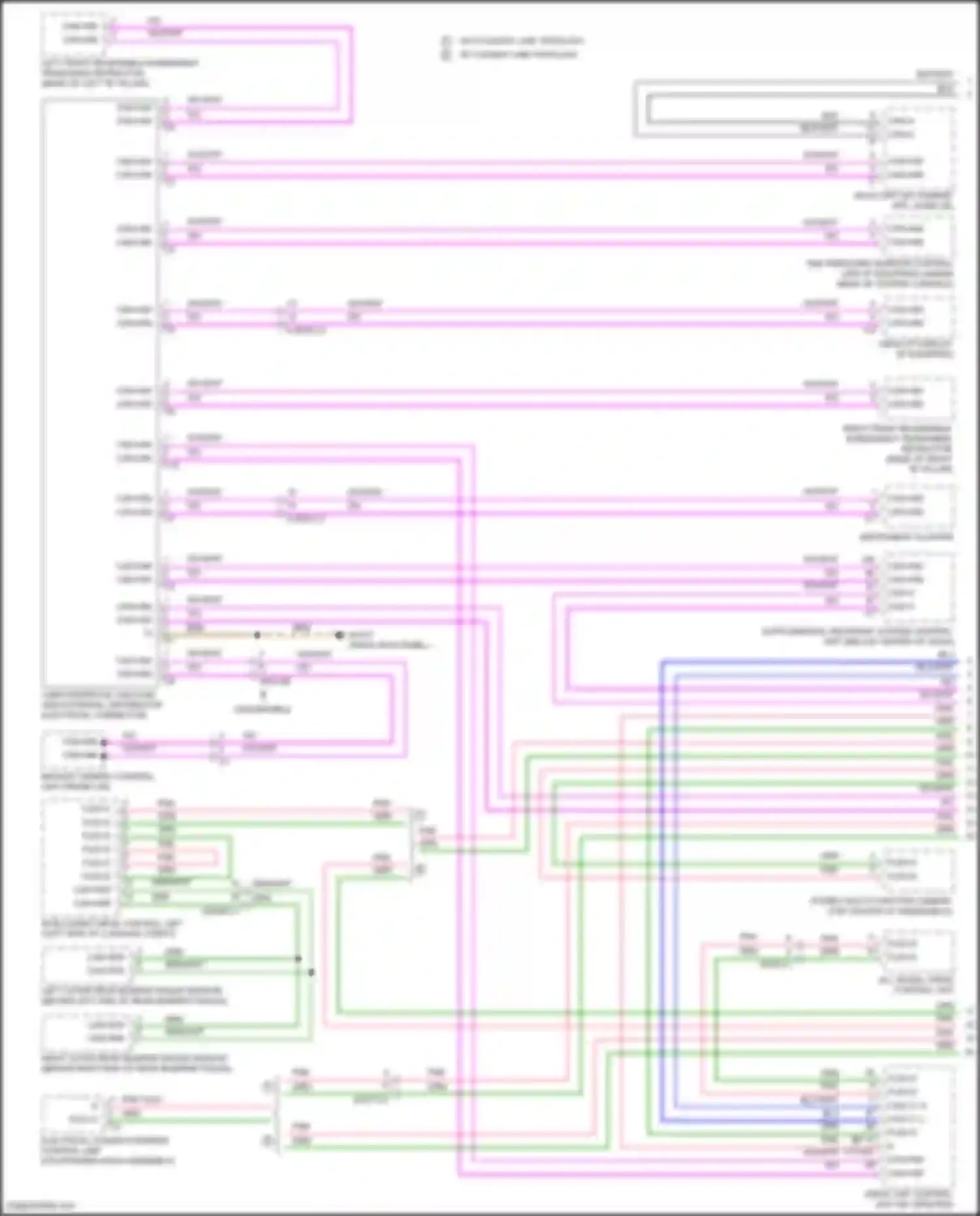 E-class Mercedes-Benz W213/S213/C238/A238 facelift (2020-2024): High/low bus circuit, coupe (1 of 6)