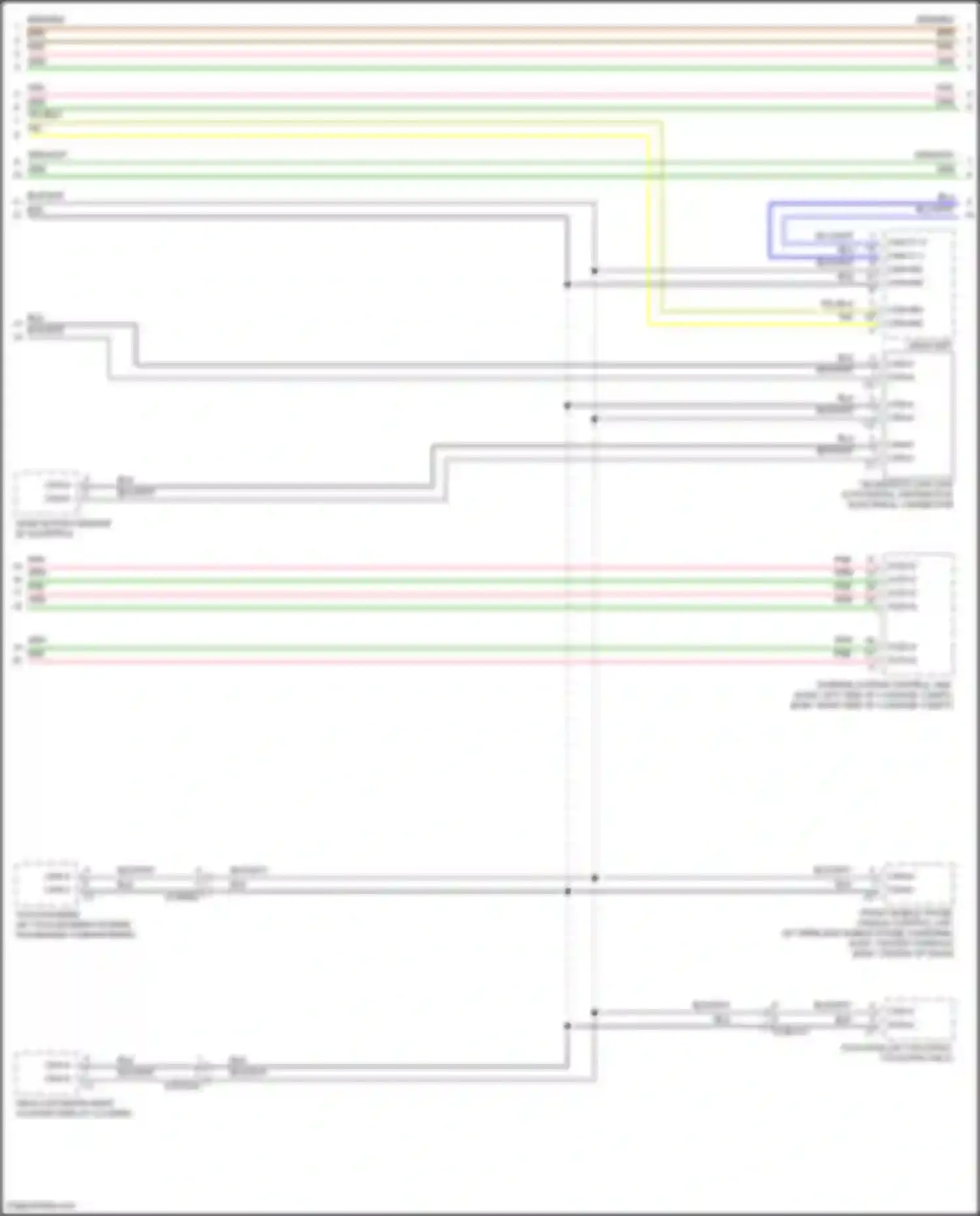 E-class Mercedes-Benz W213/S213/C238/A238 facelift (2020-2024): High/low bus circuit, wagon (5 of 7)