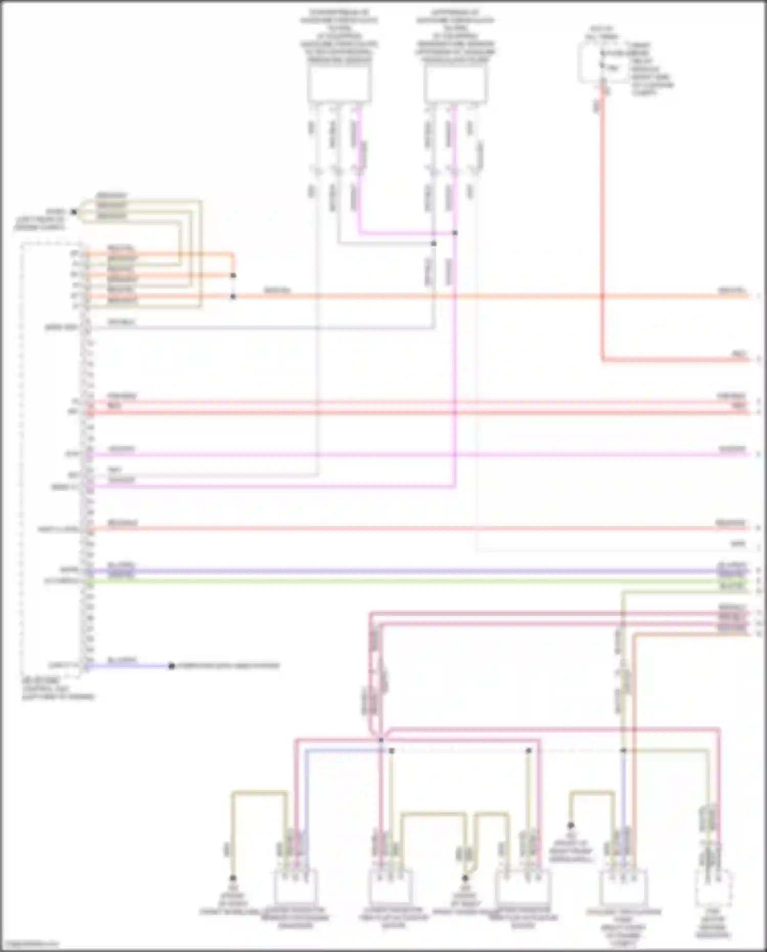 E-class Mercedes-Benz W213/S213/C238/A238 facelift (2020-2024): Wiring diagram engine performance 2.0l turbo (1 of 8)