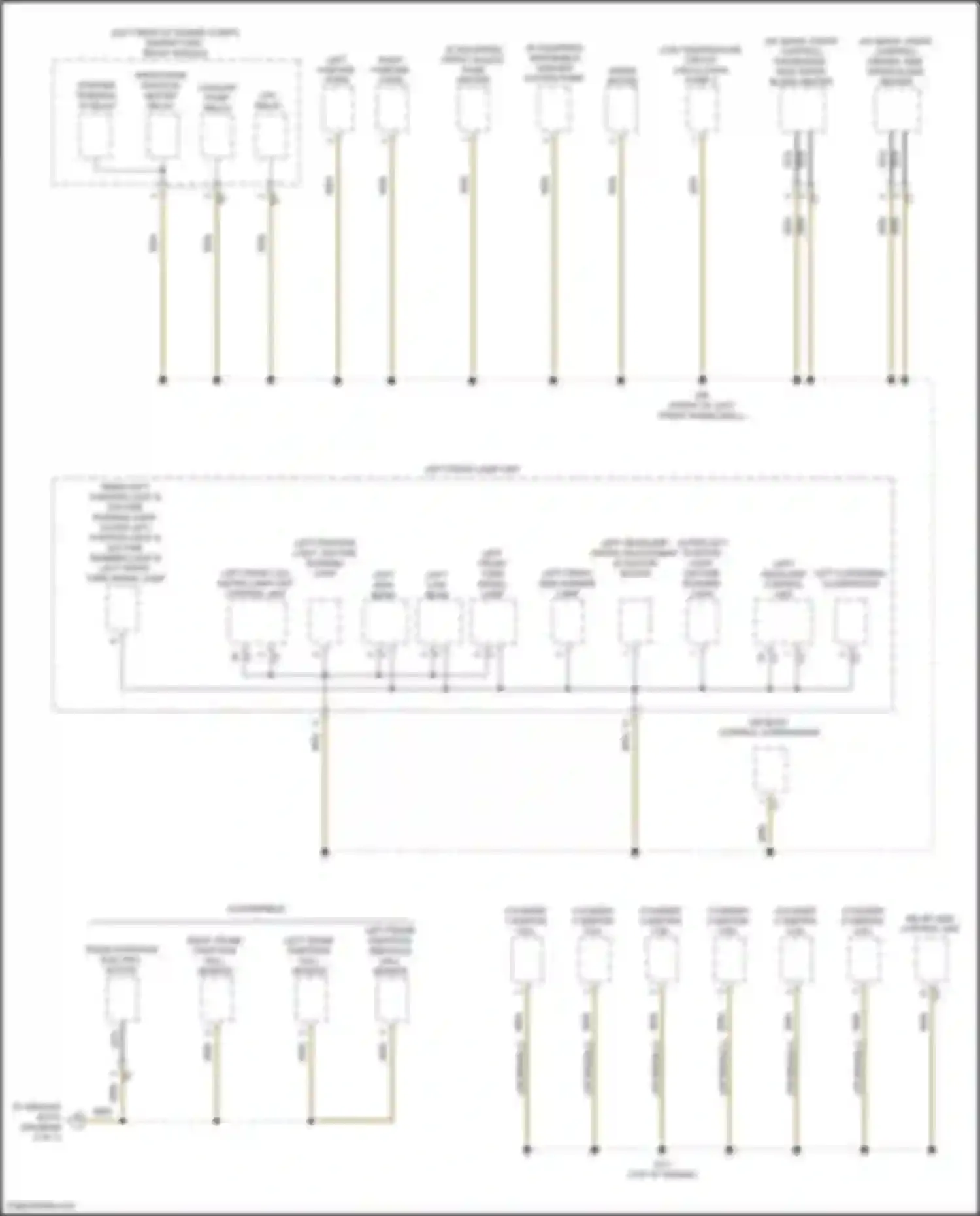 E-class Mercedes-Benz W213/S213/C238/A238 facelift (2020-2024): Ground distribution circuit, convertible (4 of 7)
