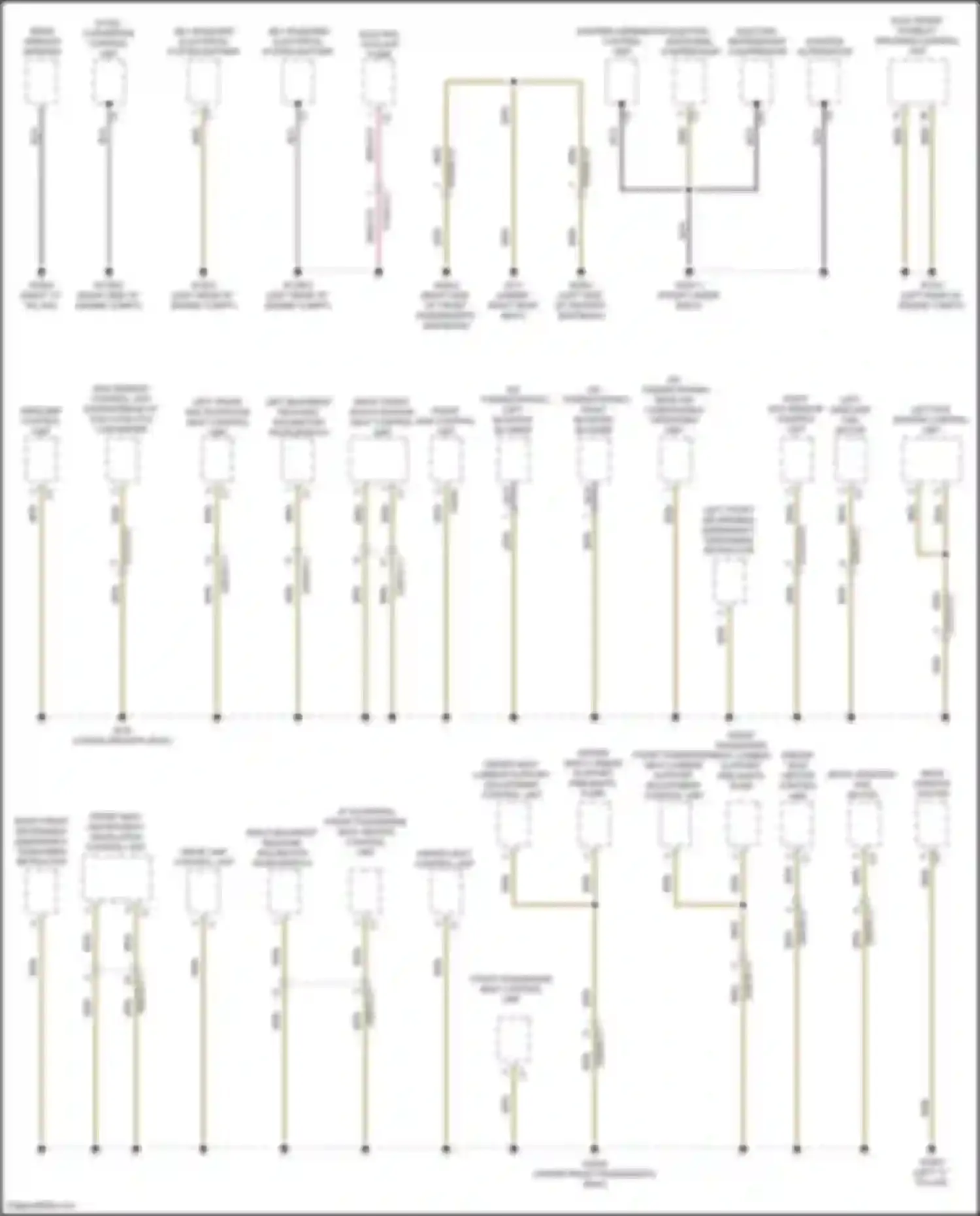 E-class Mercedes-Benz W213/S213/C238/A238 facelift (2020-2024): Ground distribution circuit, convertible (7 of 7)