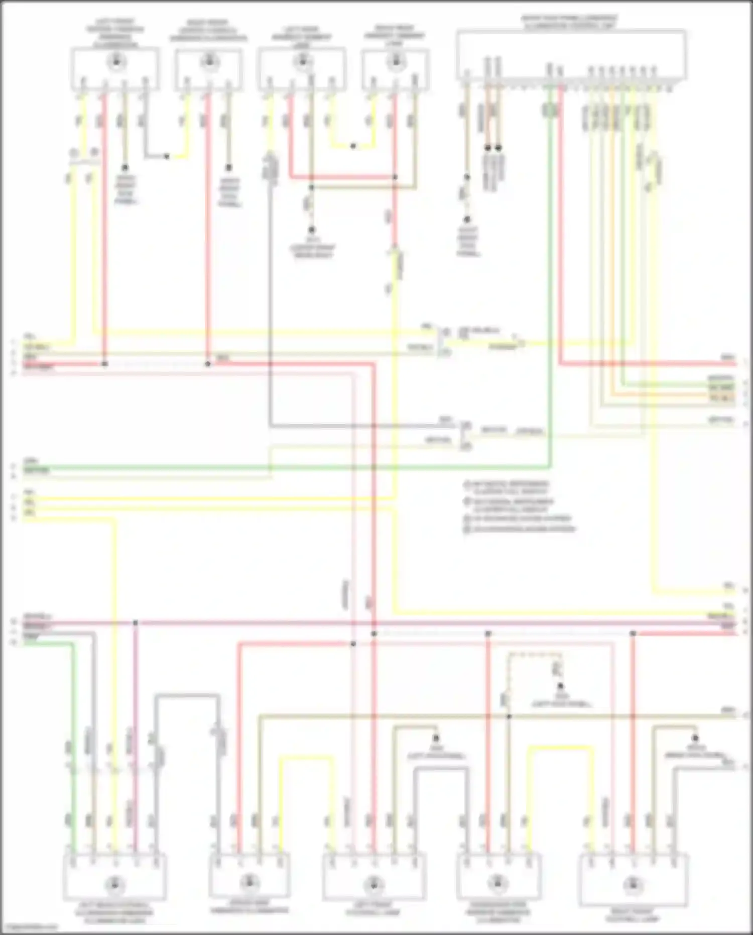 E-class Mercedes-Benz W213/S213/C238/A238 facelift (2020-2024): Courtesy lamps circuit, wagon (3 of 6)