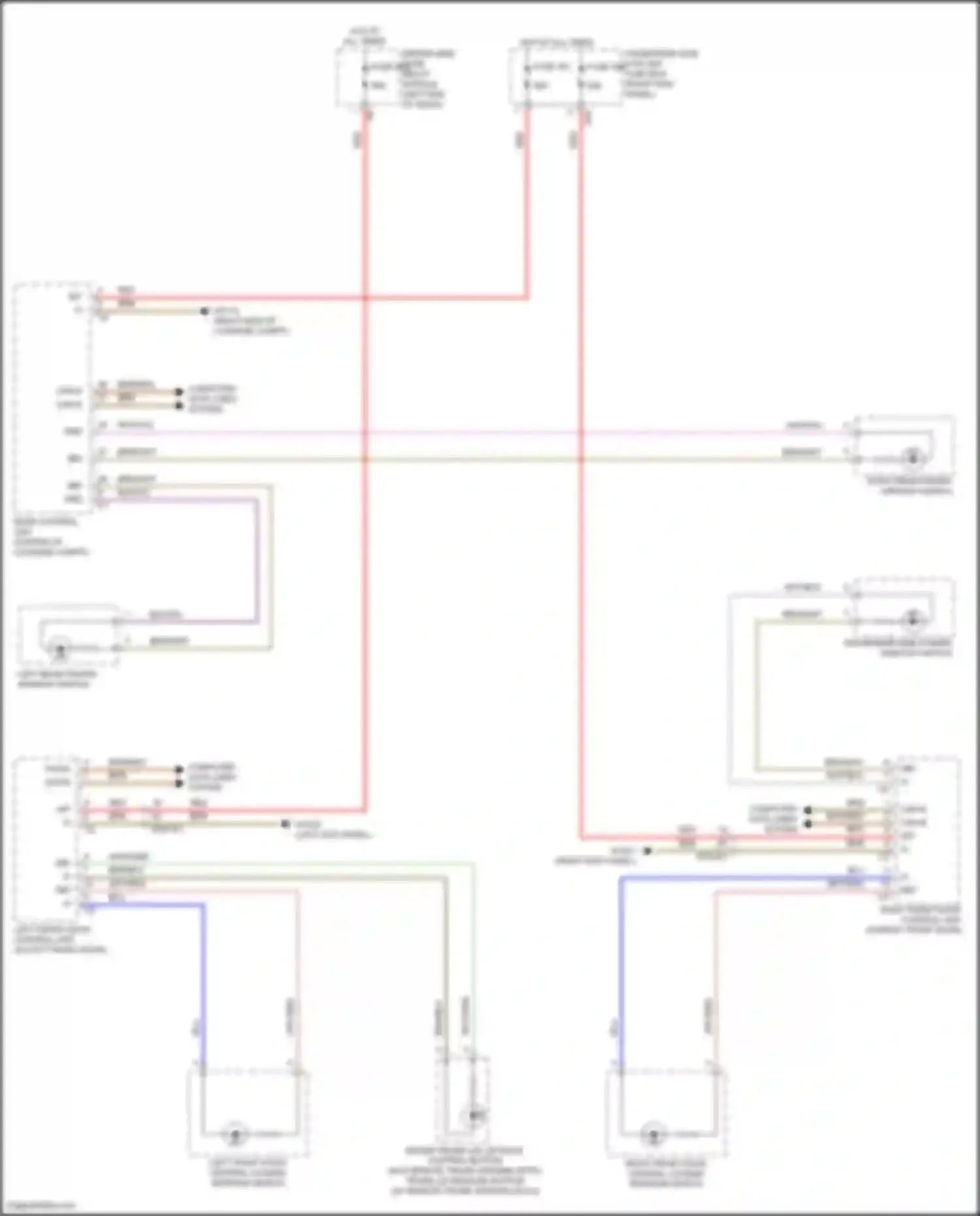 E-class Mercedes-Benz W213/S213/C238/A238 facelift (2020-2024): Instrument illumination circuit, coupe (2 of 2)