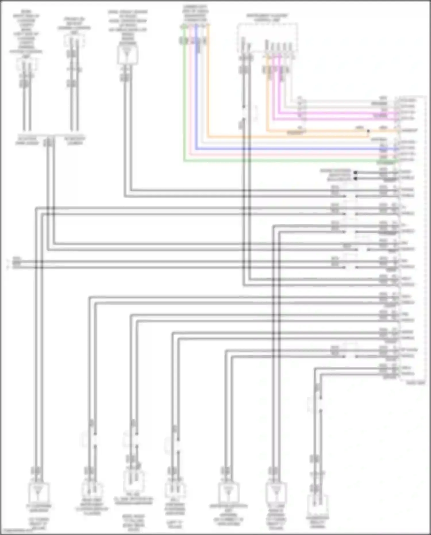 E-class Mercedes-Benz W213/S213/C238/A238 facelift (2020-2024): Comand actuation circuit (5 of 5)