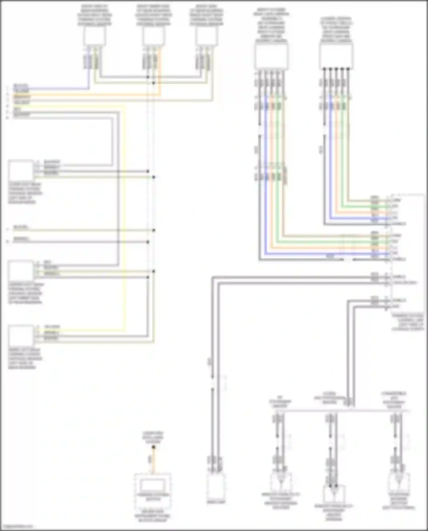 E-class Mercedes-Benz W213/S213/C238/A238 facelift (2020-2024): Parktronic circuit, coupe (2 of 2)