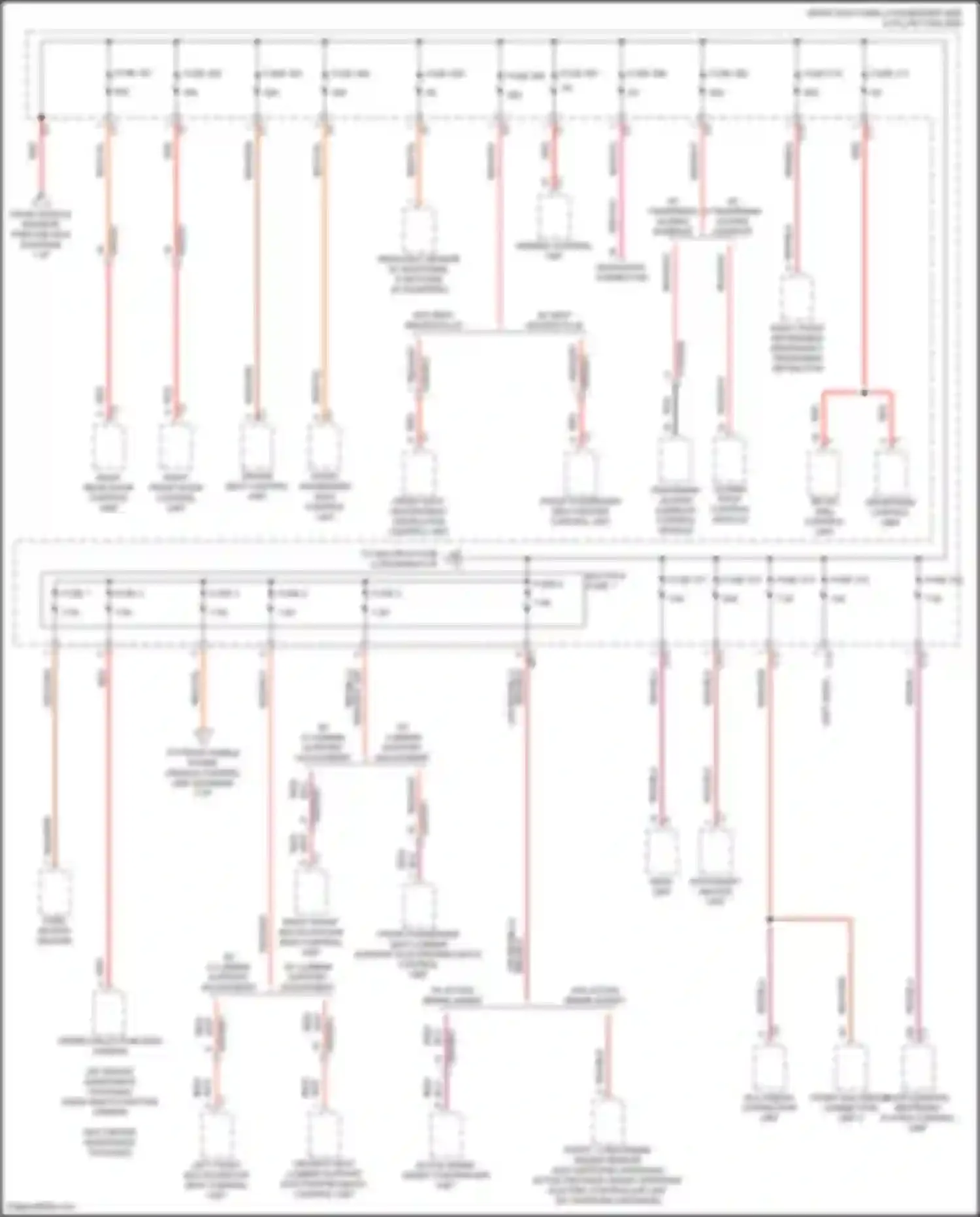 E-class Mercedes-Benz W213/S213/C238/A238 facelift (2020-2024): Power distribution circuit (5 of 8)