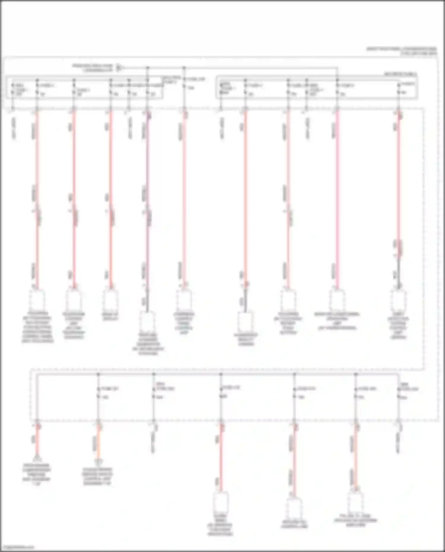 E-class Mercedes-Benz W213/S213/C238/A238 facelift (2020-2024): Power distribution circuit (6 of 8)