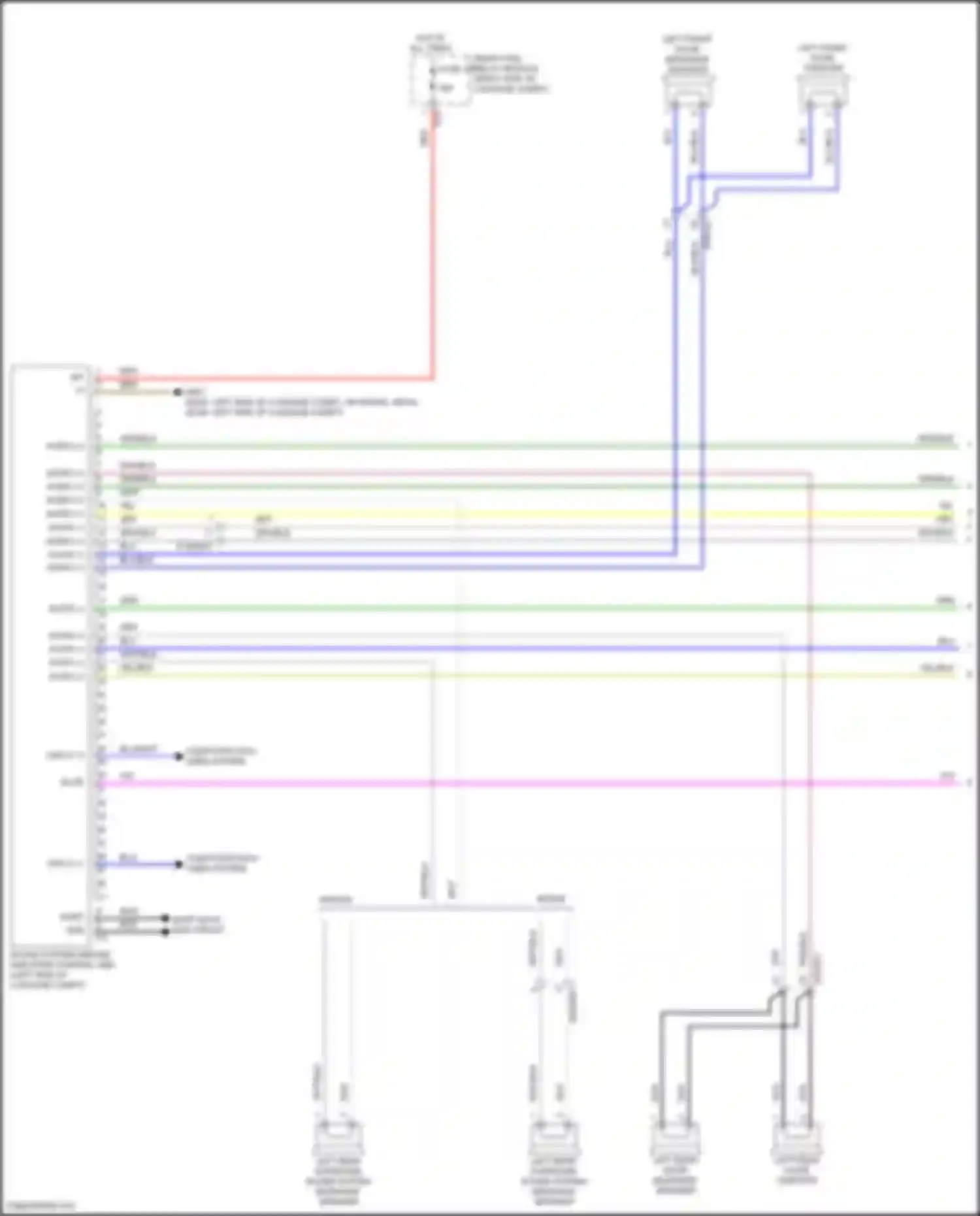 E-class Mercedes-Benz W213/S213/C238/A238 facelift (2020-2024): Sound amplifier circuit, w/ midline sound system (1 of 2)