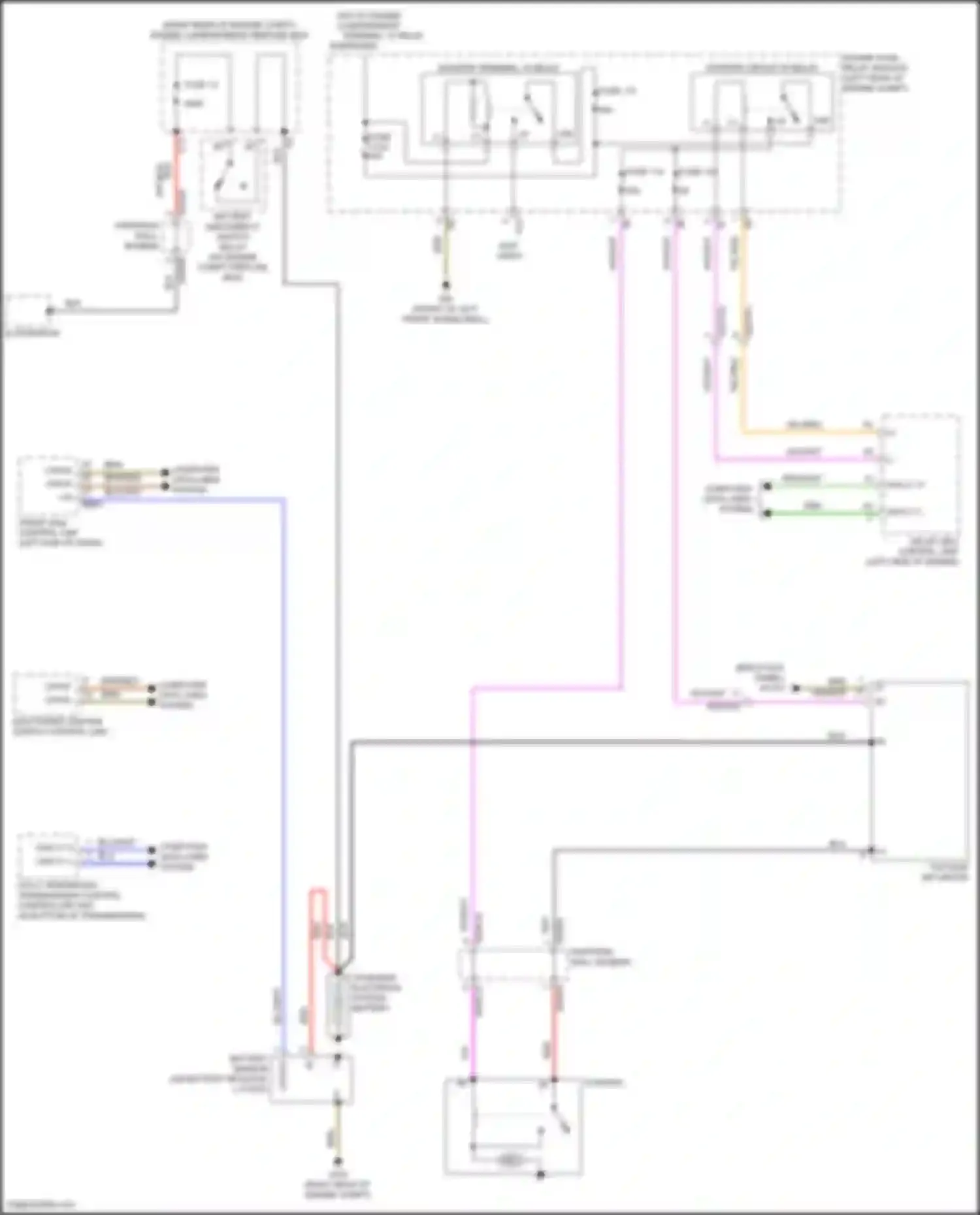 E-class Mercedes-Benz W213/S213/C238/A238 facelift (2020-2024): Starting circuit