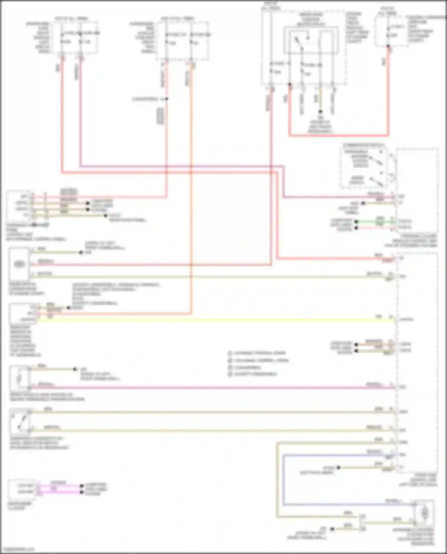 E-class Mercedes-Benz W213/S213/C238/A238 facelift (2020-2024): Wiper/washer circuit