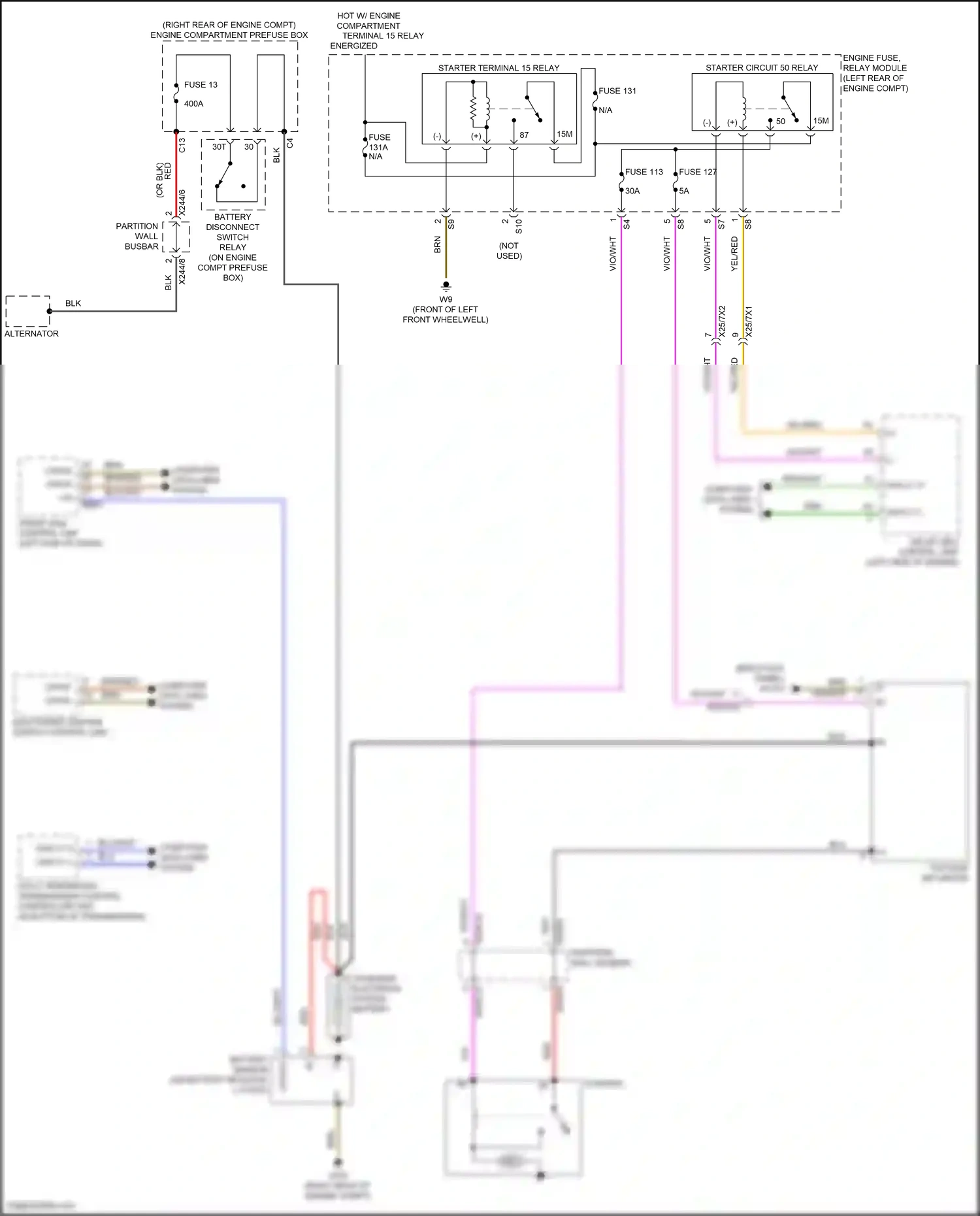 Wiring diagram computer data lines system for Mercedes-Benz E-class W213/S213/C238/A238 facelift (2020-2024) (21 of 373)