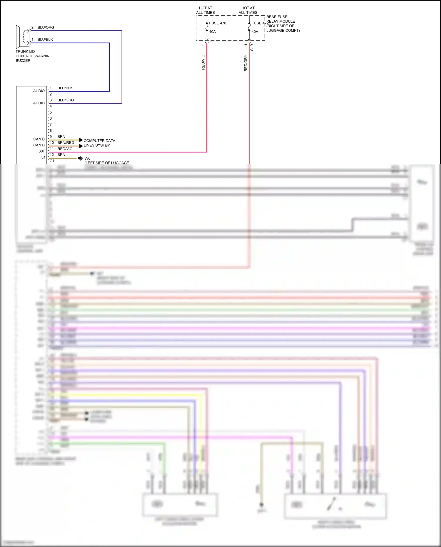 Wiring diagram computer data lines system for Mercedes-Benz E-class W213/S213/C238/A238 facelift (2020-2024) (239 of 373)