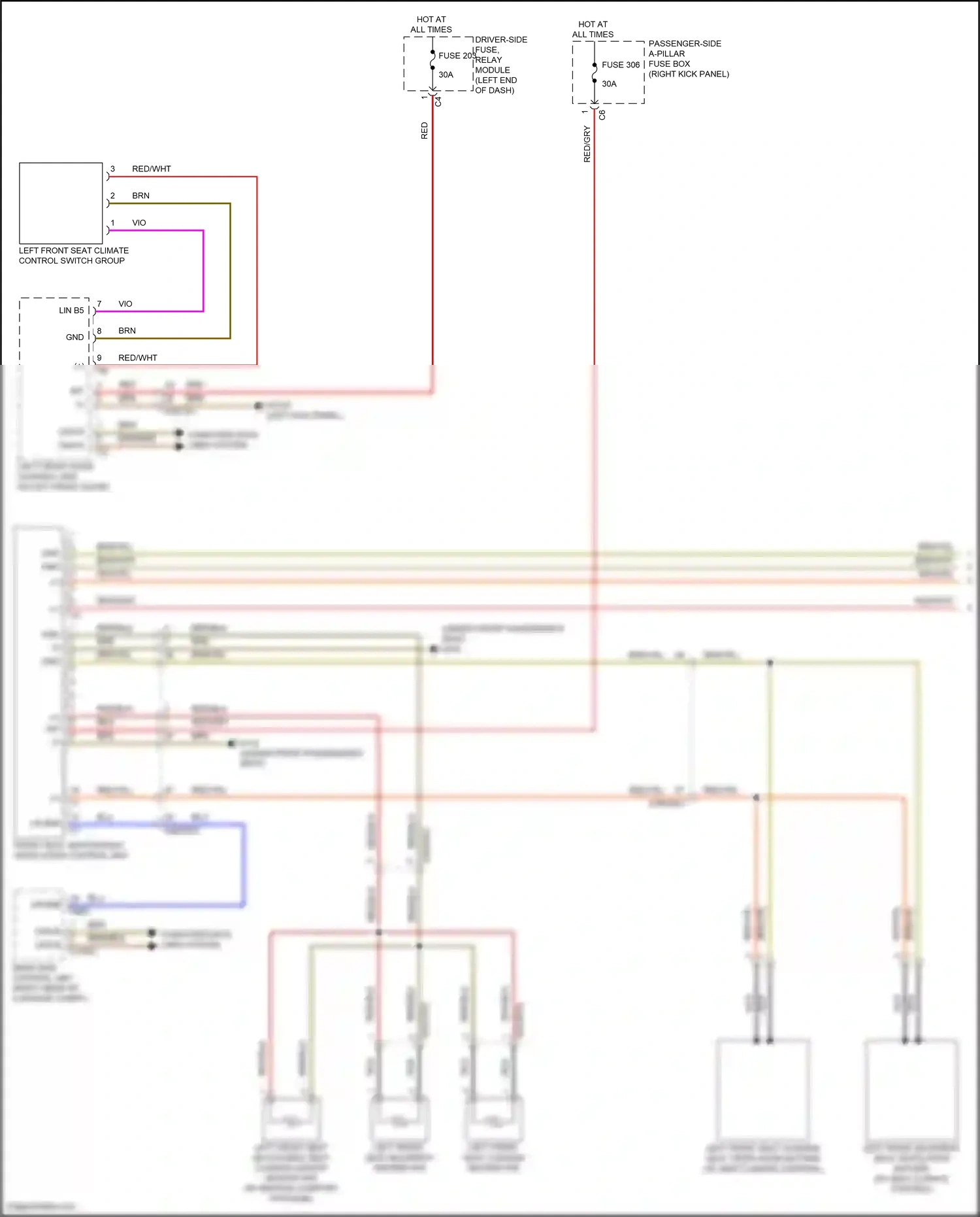 Wiring diagram computer data lines system for Mercedes-Benz E-class W213/S213/C238/A238 facelift (2020-2024) (45 of 373)