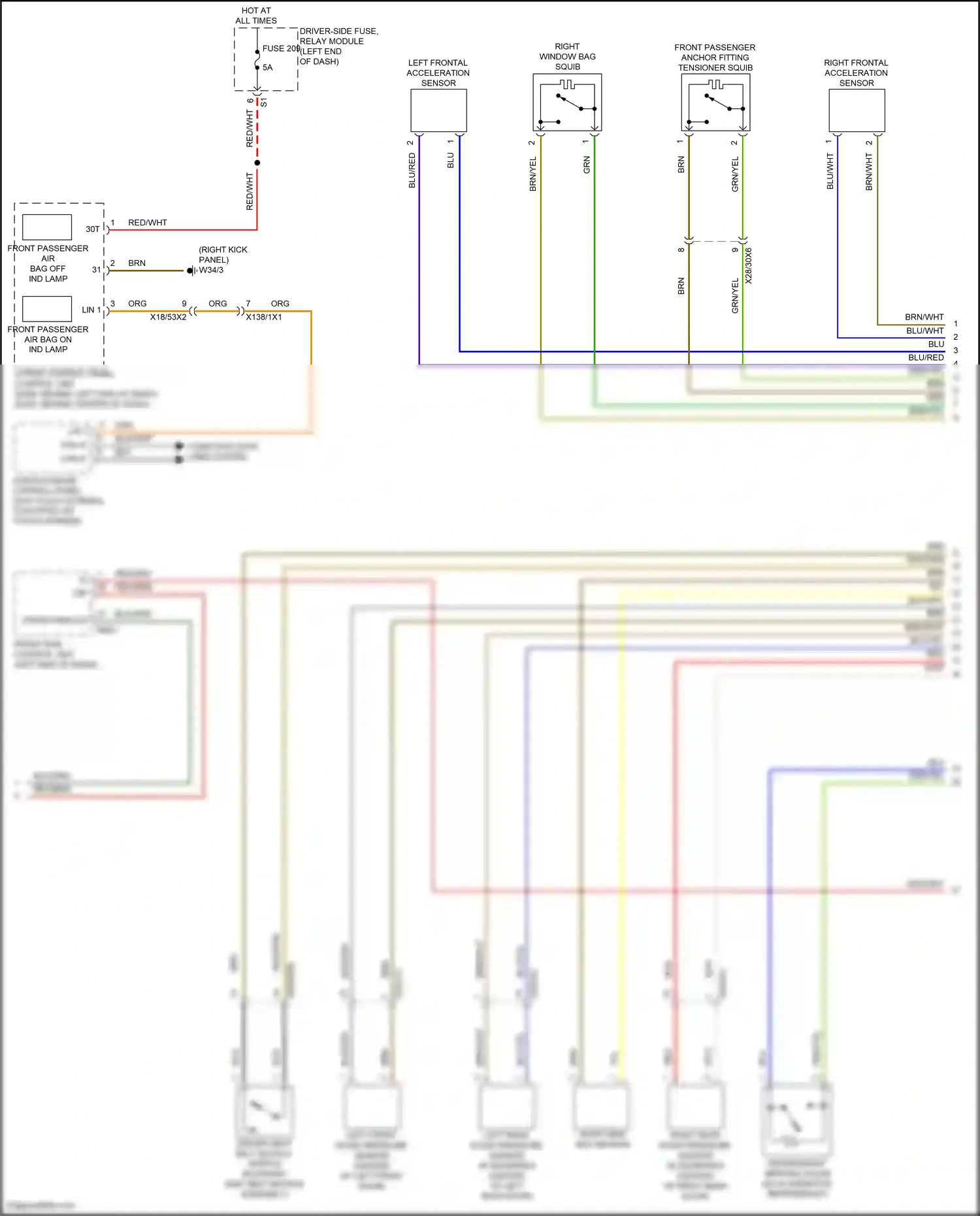 Wiring diagram computer data lines system for Mercedes-Benz E-class W213/S213/C238/A238 facelift (2020-2024) (9 of 373)