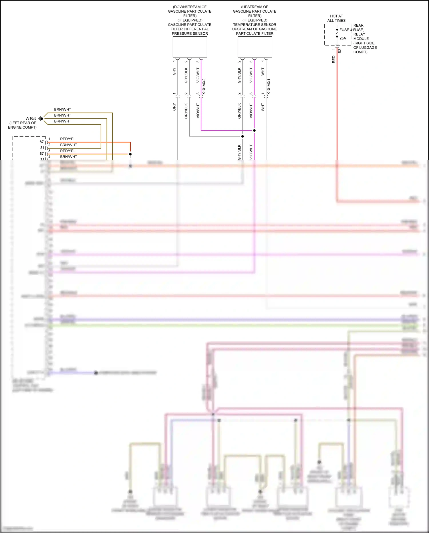 Wiring diagram computer data lines system for Mercedes-Benz E-class W213/S213/C238/A238 facelift (2020-2024) (108 of 373)