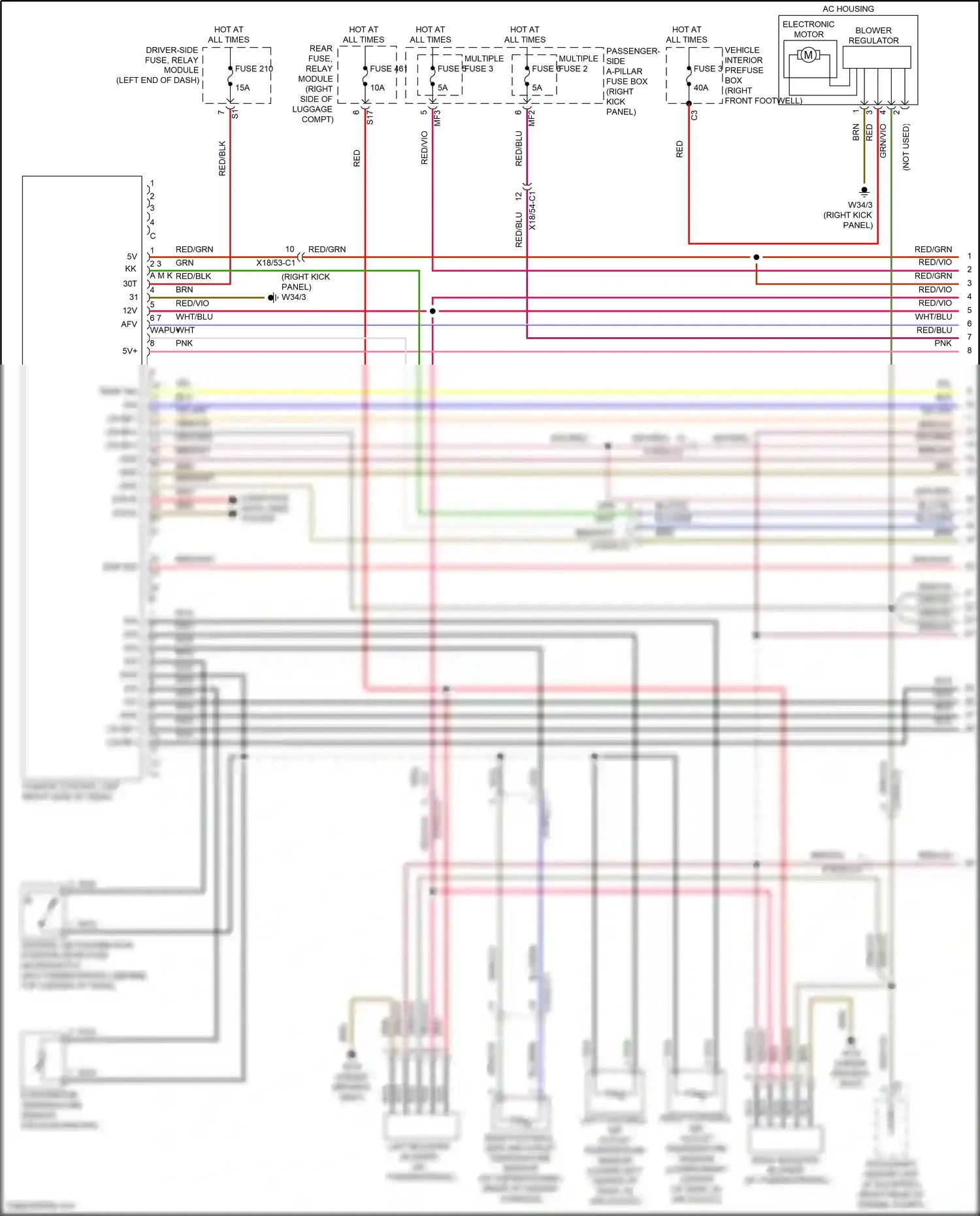 Wiring diagram computer data lines system for Mercedes-Benz E-class W213/S213/C238/A238 facelift (2020-2024) (71 of 373)