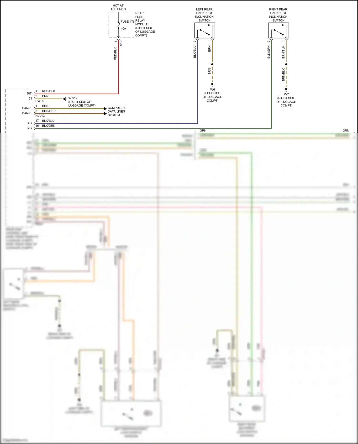 Wiring diagram computer data lines system for Mercedes-Benz E-class W213/S213/C238/A238 facelift (2020-2024) (39 of 373)