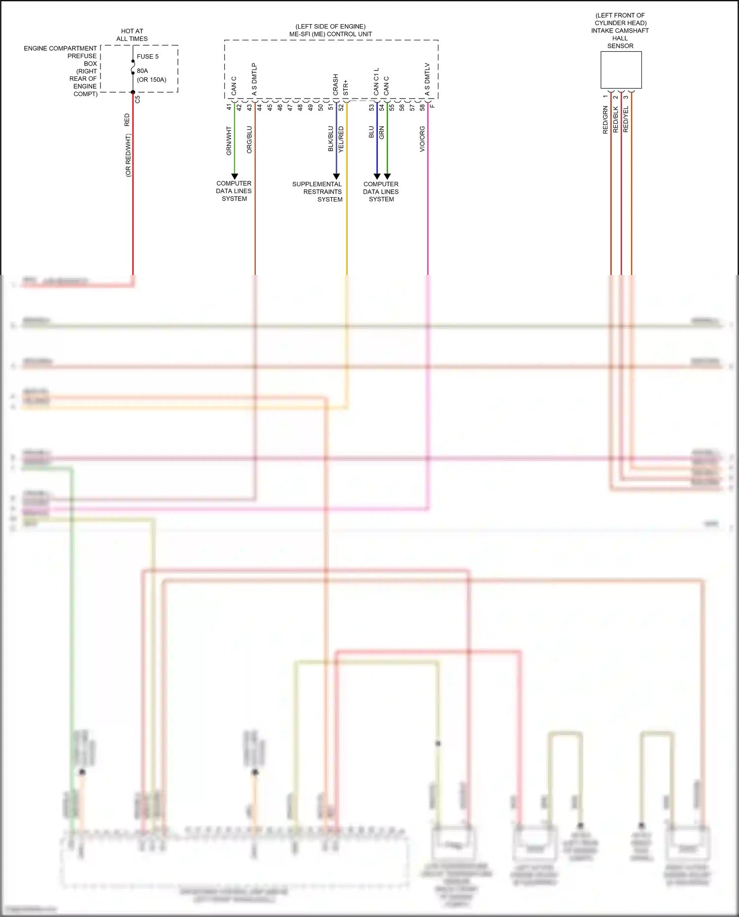 Wiring diagram computer data lines system for Mercedes-Benz E-class W213/S213/C238/A238 facelift (2020-2024) (110 of 373)