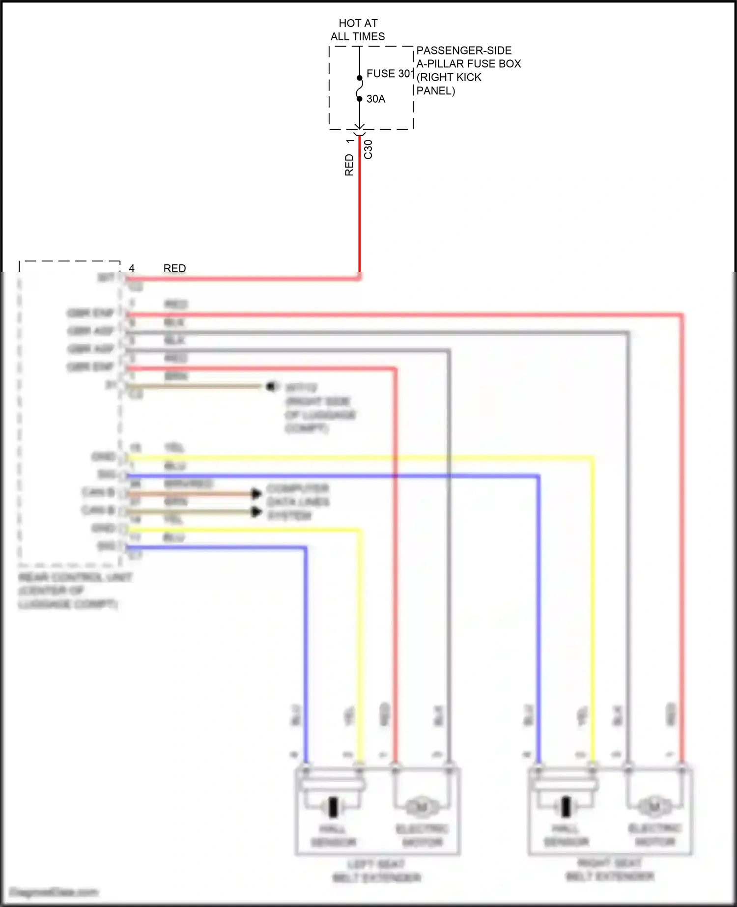 Mercedes-Benz E-class W213/S213/C238/A238 facelift (2020-2024) computer data lines system wiring diagram  (186 of 373)