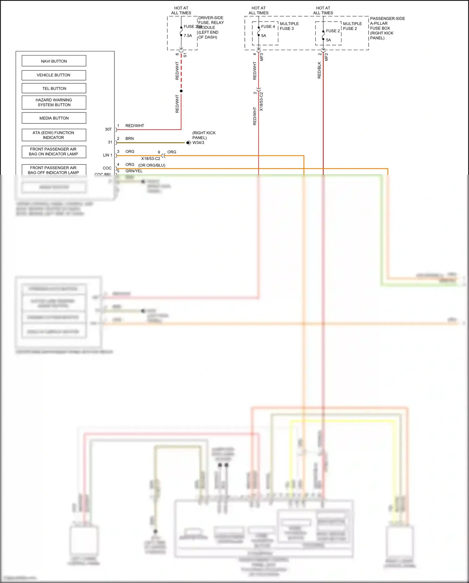 Wiring diagram computer data lines system for Mercedes-Benz E-class W213/S213/C238/A238 facelift (2020-2024) (274 of 373)