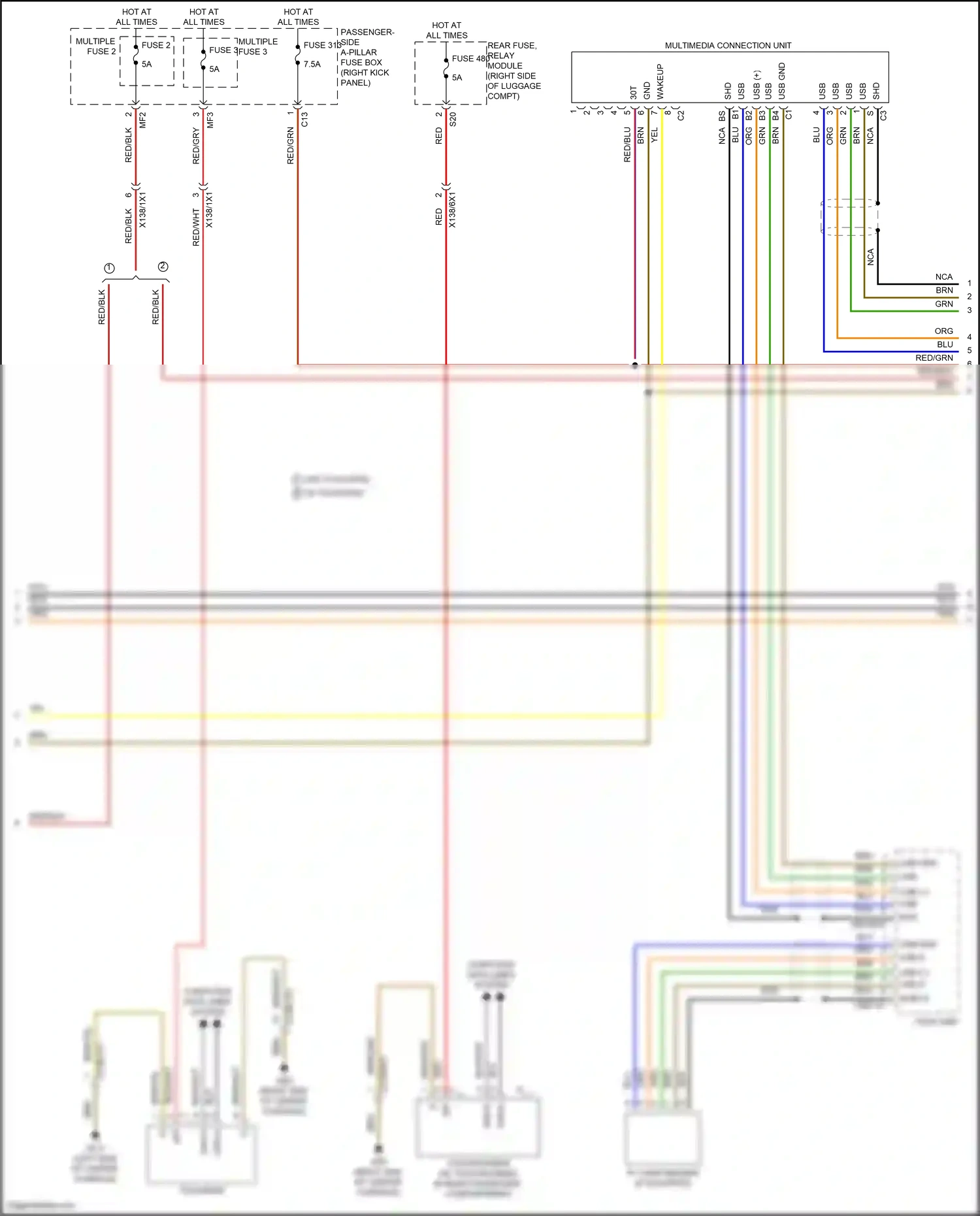 Wiring diagram computer data lines system for Mercedes-Benz E-class W213/S213/C238/A238 facelift (2020-2024) (94 of 373)