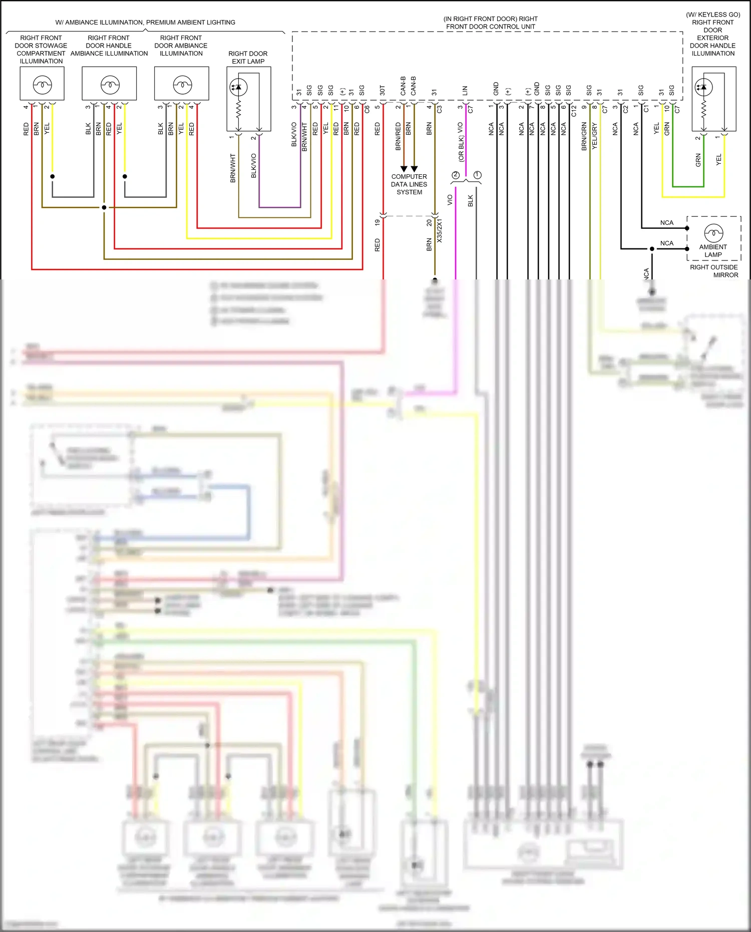 Wiring diagram computer data lines system for Mercedes-Benz E-class W213/S213/C238/A238 facelift (2020-2024) (63 of 373)