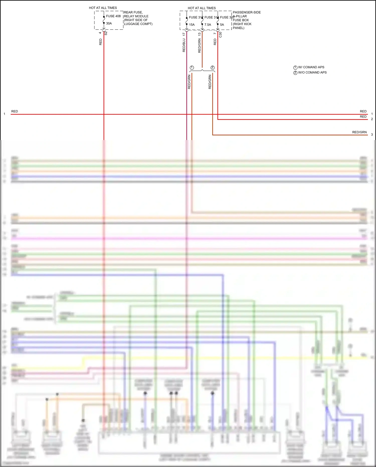 Wiring diagram computer data lines system for Mercedes-Benz E-class W213/S213/C238/A238 facelift (2020-2024) (343 of 373)