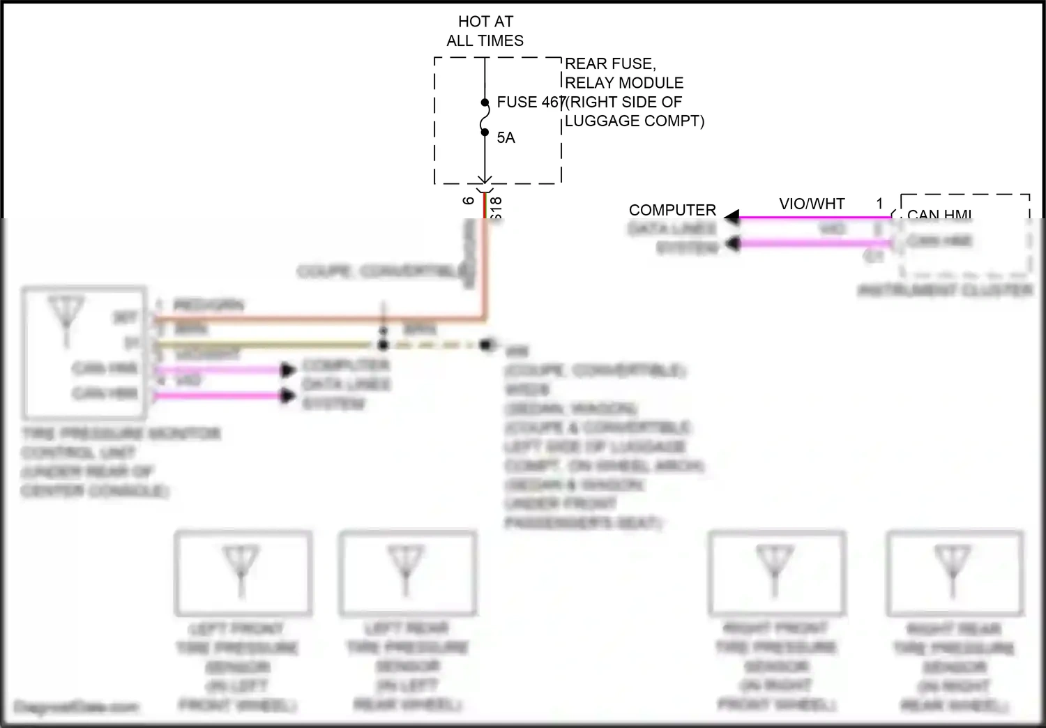 Wiring diagram computer data lines system for Mercedes-Benz E-class W213/S213/C238/A238 facelift (2020-2024) (10 of 373)
