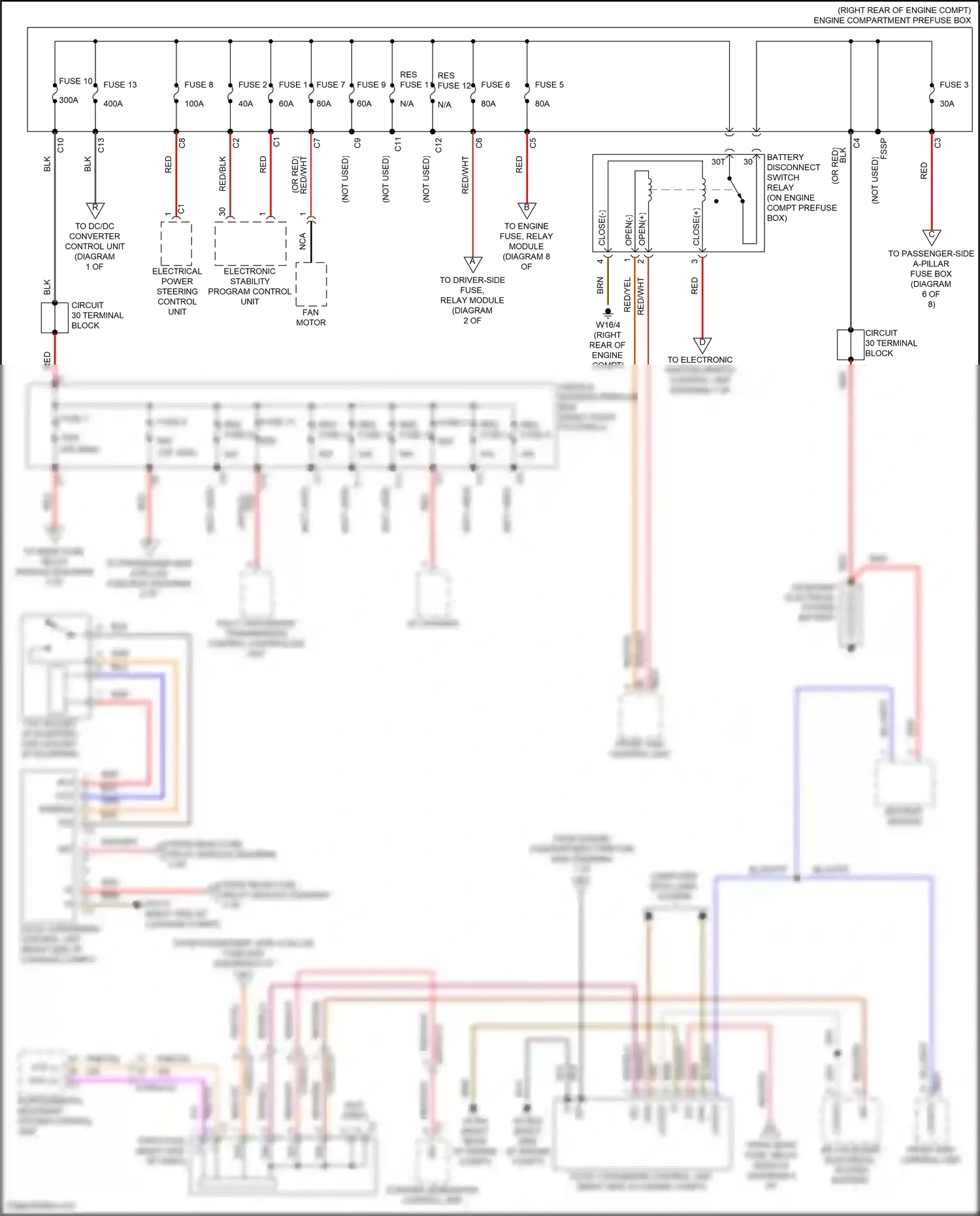 Wiring diagram computer data lines system for Mercedes-Benz E-class W213/S213/C238/A238 facelift (2020-2024) (193 of 373)