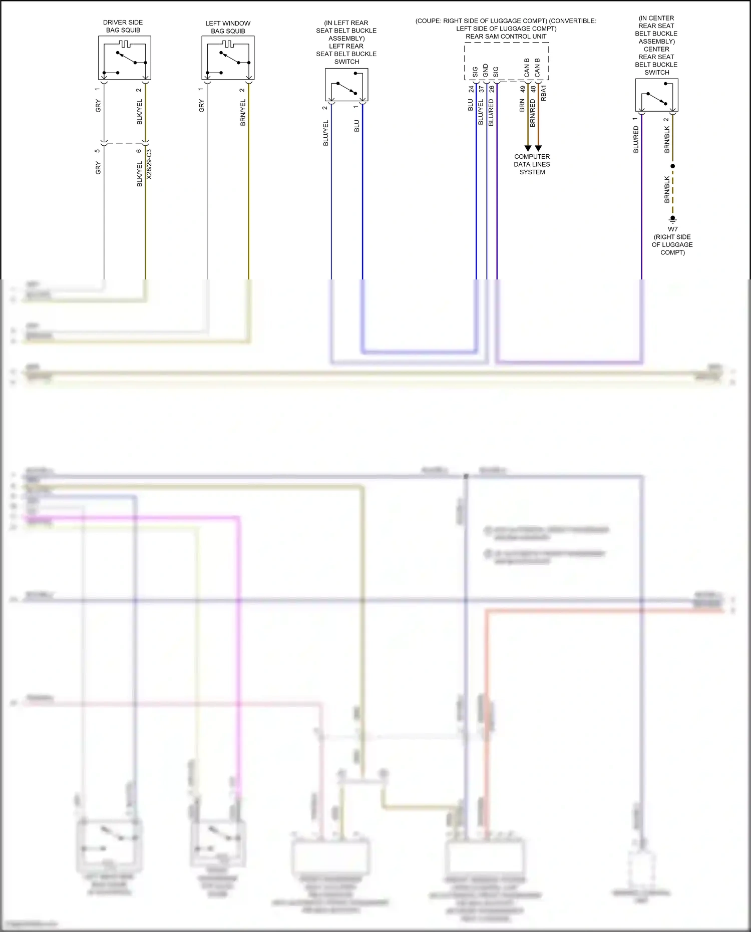 Wiring diagram computer data lines system for Mercedes-Benz E-class W213/S213/C238/A238 facelift (2020-2024) (103 of 373)