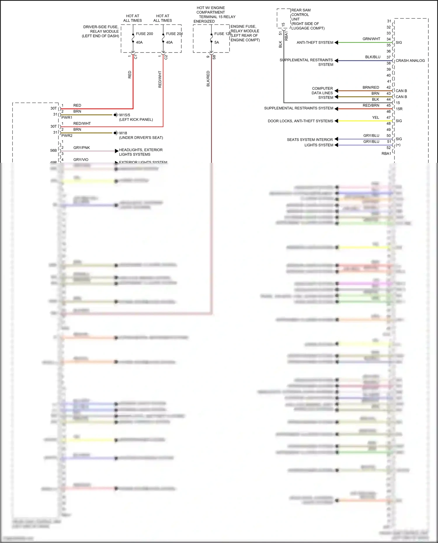 Wiring diagram computer data lines system for Mercedes-Benz E-class W213/S213/C238/A238 facelift (2020-2024) (171 of 373)