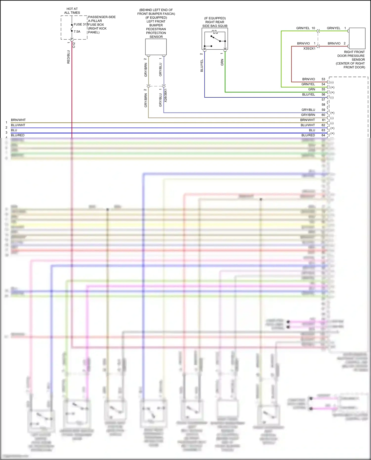 Wiring diagram computer data lines system for Mercedes-Benz E-class W213/S213/C238/A238 facelift (2020-2024) (20 of 373)