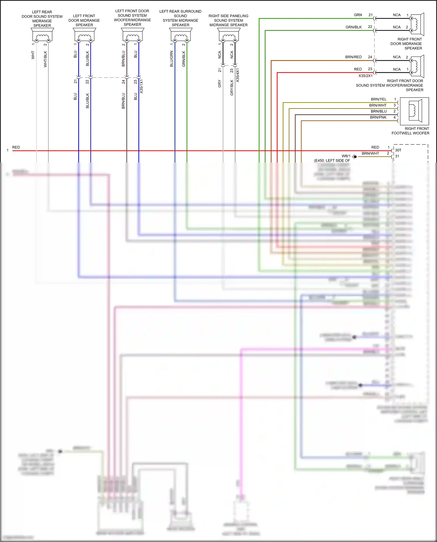 Wiring diagram computer data lines system for Mercedes-Benz E-class W213/S213/C238/A238 facelift (2020-2024) (87 of 373)
