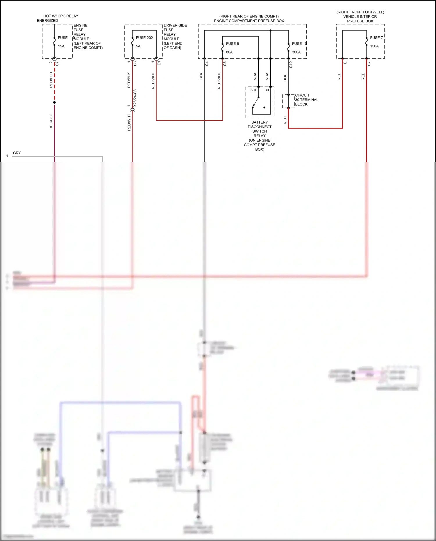 Mercedes-Benz E-class W213/S213/C238/A238 facelift (2020-2024) computer data lines system wiring diagram  (182 of 373)