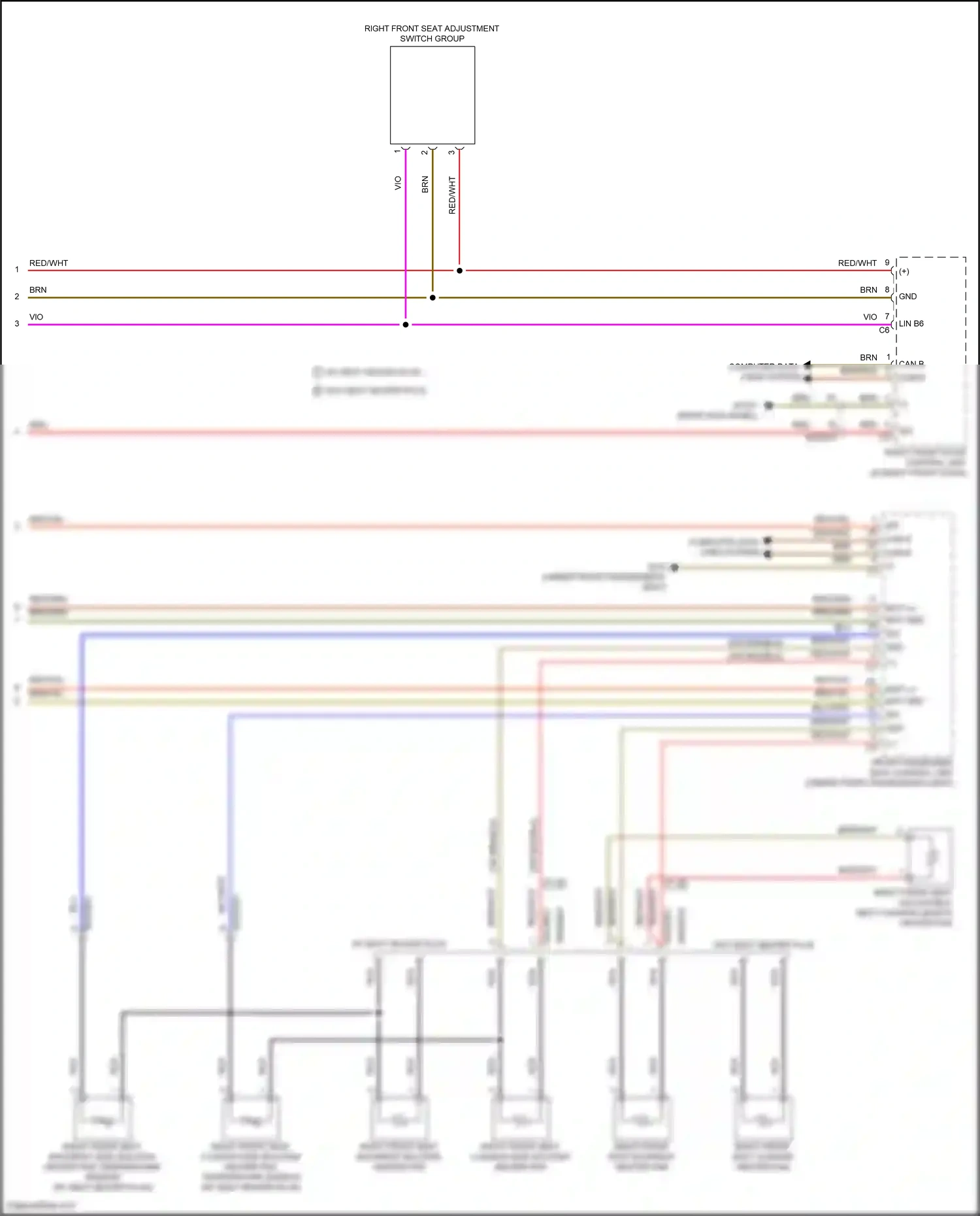 Wiring diagram computer data lines system for Mercedes-Benz E-class W213/S213/C238/A238 facelift (2020-2024) (44 of 373)