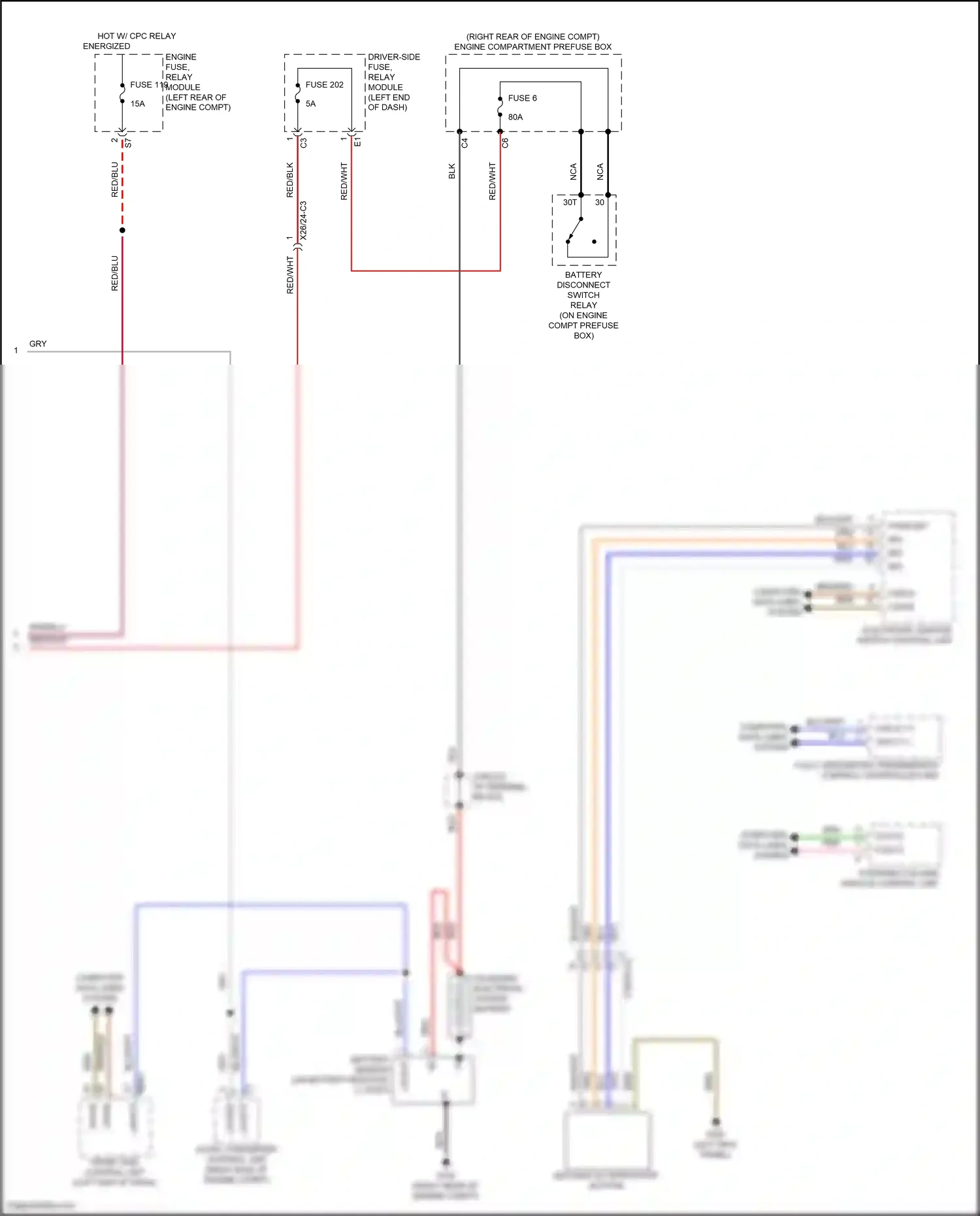 Mercedes-Benz E-class W213/S213/C238/A238 facelift (2020-2024) computer data lines system wiring diagram  (190 of 373)