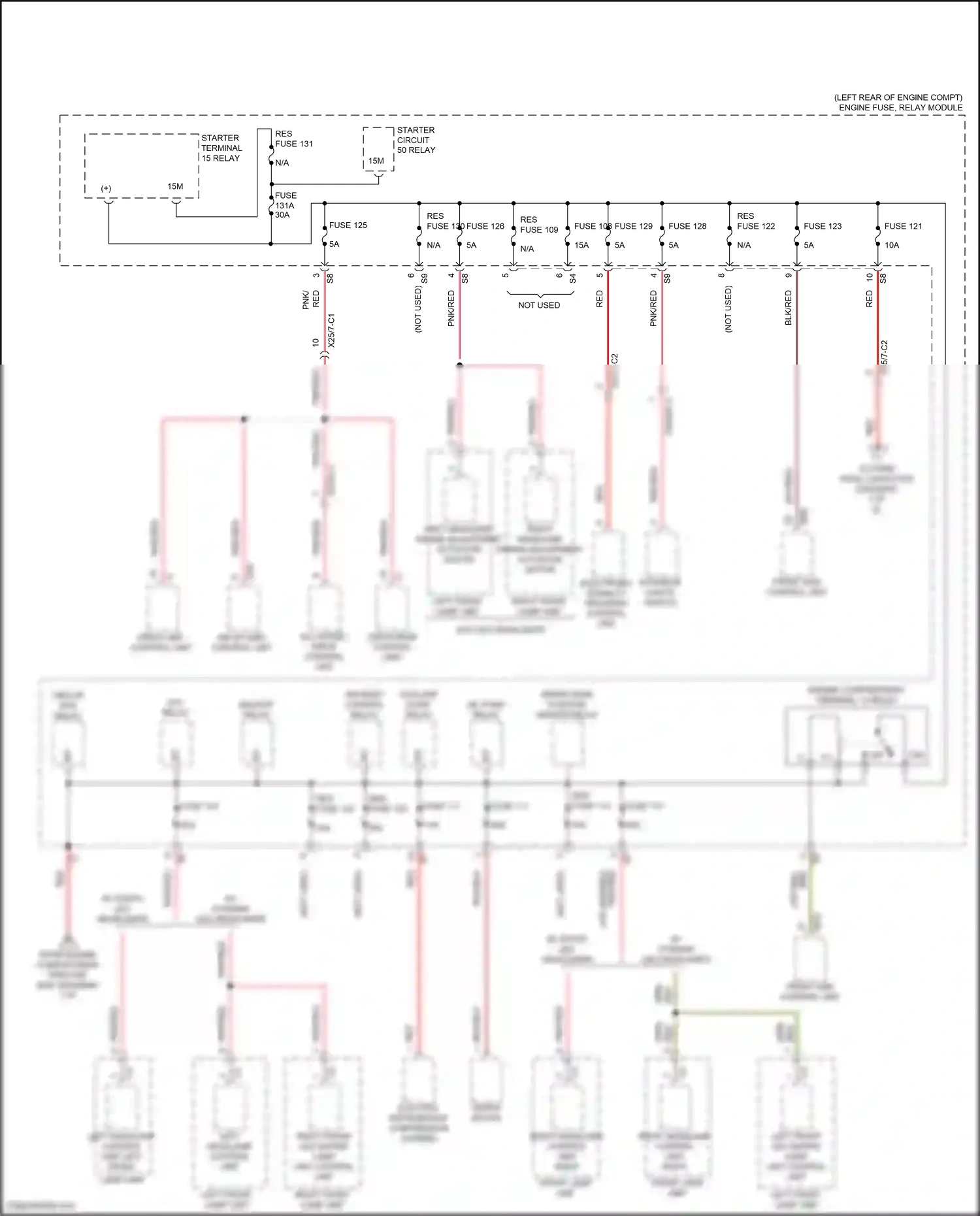 Wiring diagram electronic stability program control unit for Mercedes-Benz E-class W213/S213/C238/A238 facelift (2020-2024) (15 of 45)