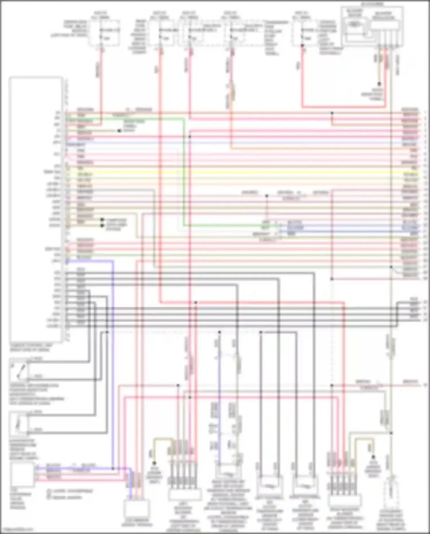 E-class Mercedes-Benz W213/S213/C238/A238 (2016-2021): Automatic a/c circuit (1 of 3)