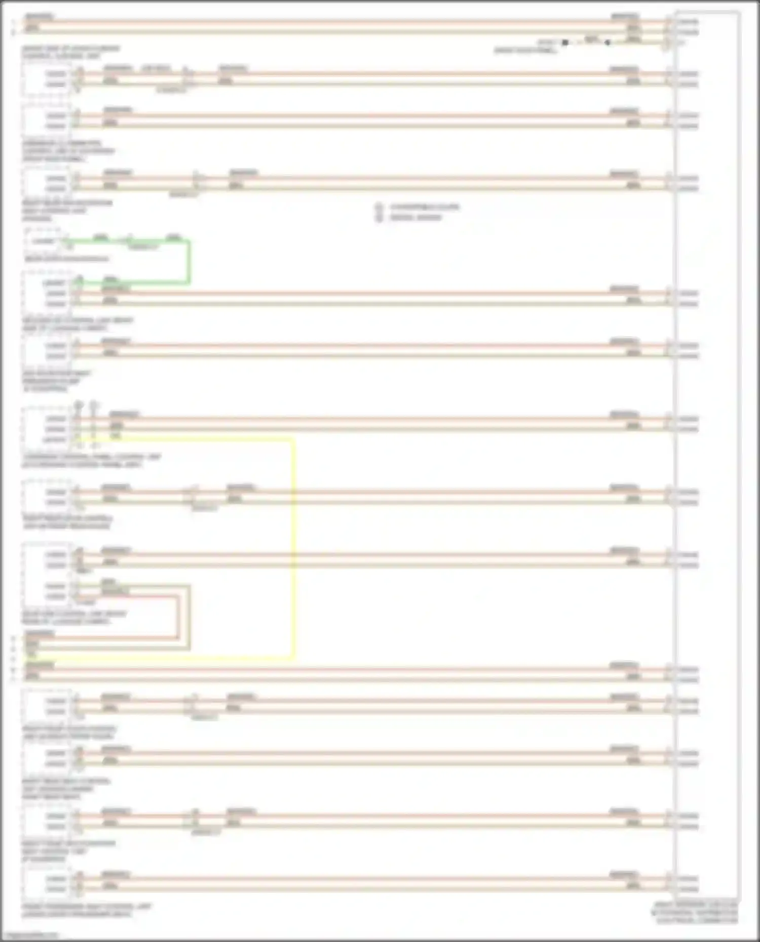 E-class Mercedes-Benz W213/S213/C238/A238 (2016-2021): High/low bus circuit (7 of 7)
