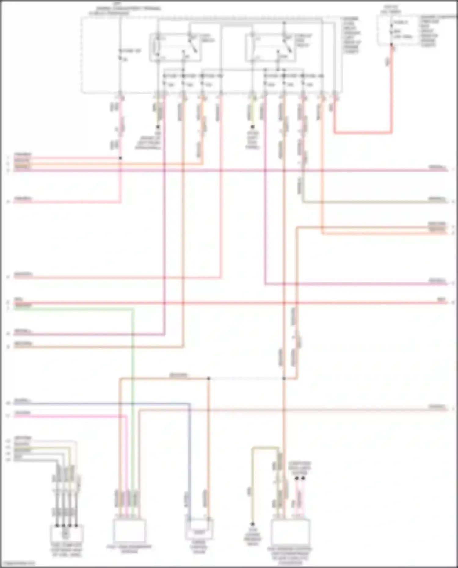 E-class Mercedes-Benz W213/S213/C238/A238 (2016-2021): Wiring diagram engine performance 2.0l turbo (3 of 8)