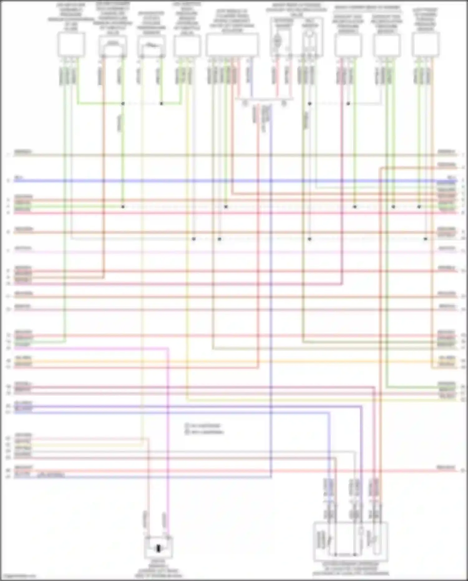 E-class Mercedes-Benz W213/S213/C238/A238 (2016-2021): Wiring diagram engine performance 2.0l turbo (7 of 8)