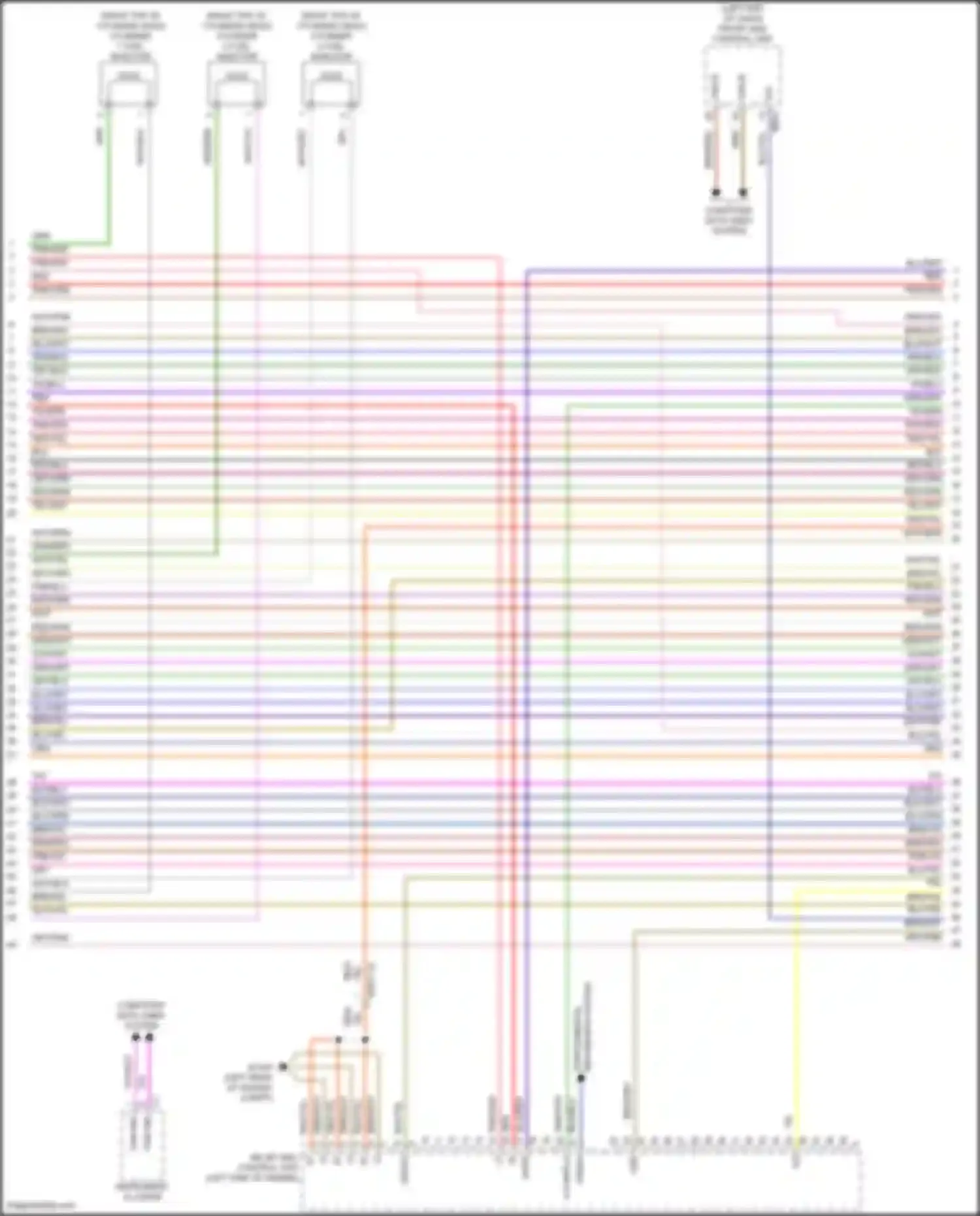 E-class Mercedes-Benz W213/S213/C238/A238 (2016-2021): Wiring diagram engine performance 3.0l turbo (2 of 9)