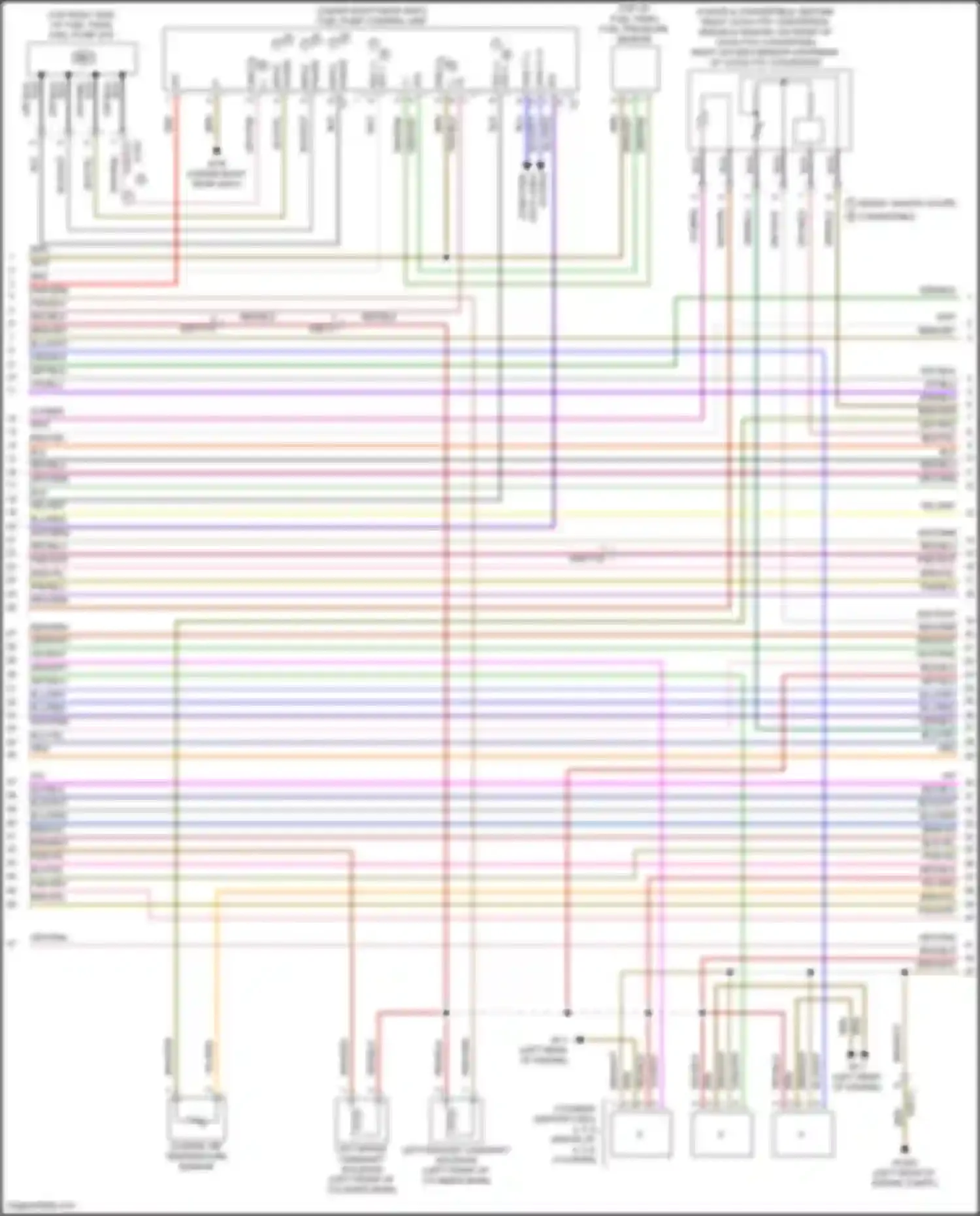 E-class Mercedes-Benz W213/S213/C238/A238 (2016-2021): Wiring diagram engine performance 3.0l turbo (6 of 9)