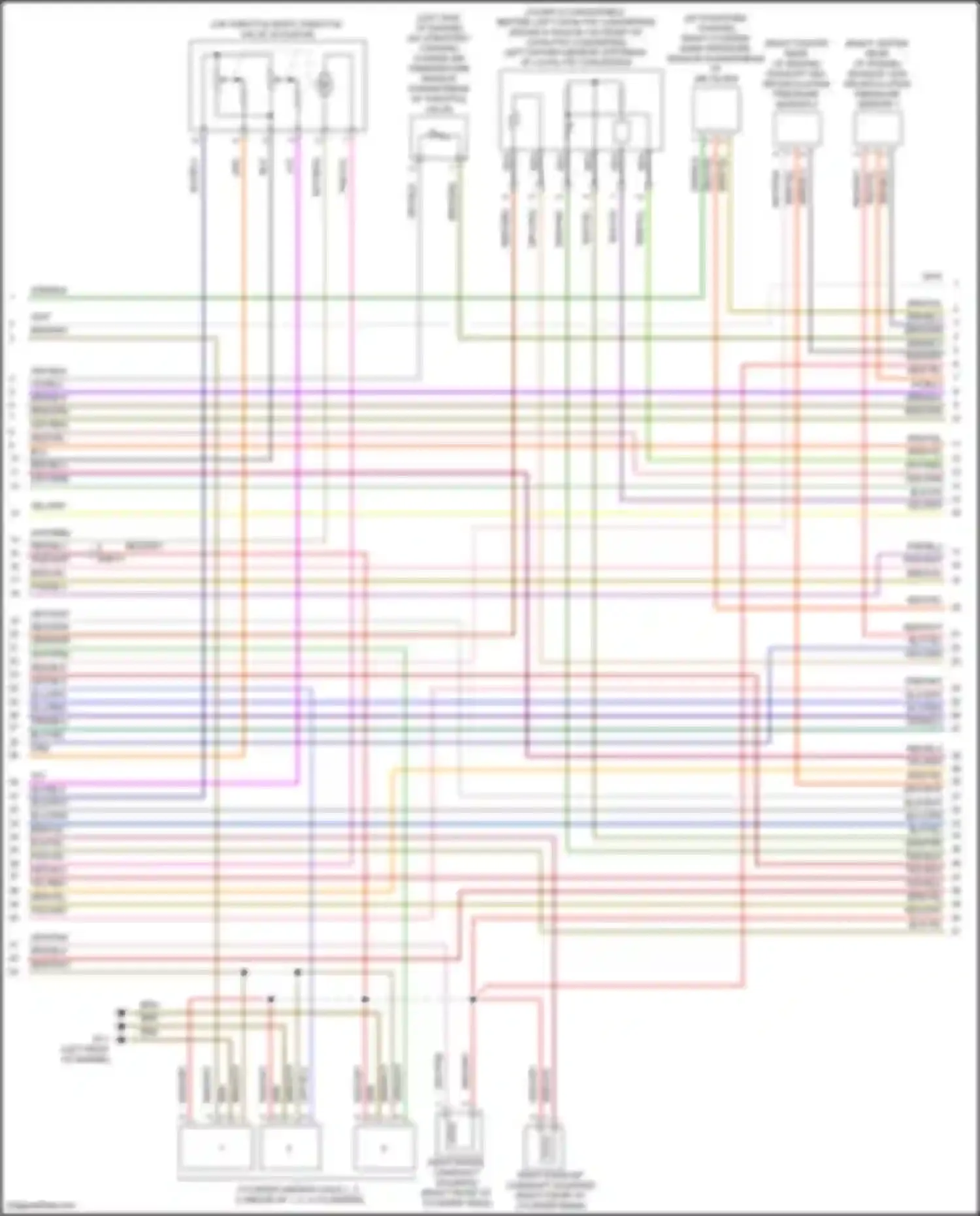 E-class Mercedes-Benz W213/S213/C238/A238 (2016-2021): Wiring diagram engine performance 3.0l turbo (7 of 9)
