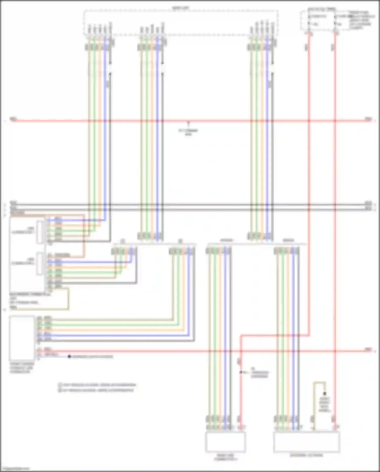 E-class Mercedes-Benz W213/S213/C238/A238 (2016-2021): Comand actuation circuit (4 of 6)