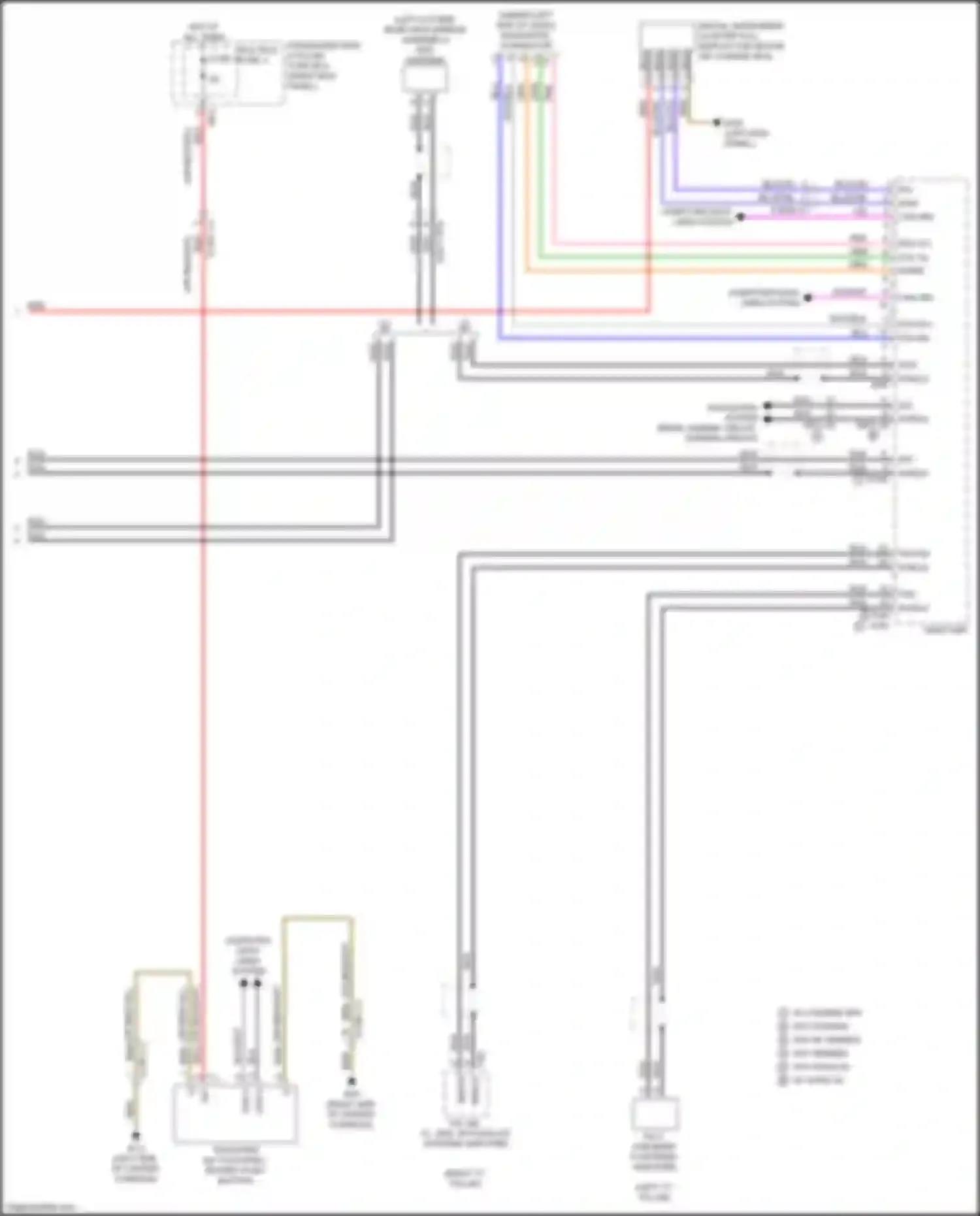 E-class Mercedes-Benz W213/S213/C238/A238 (2016-2021): Comand actuation circuit (6 of 6)