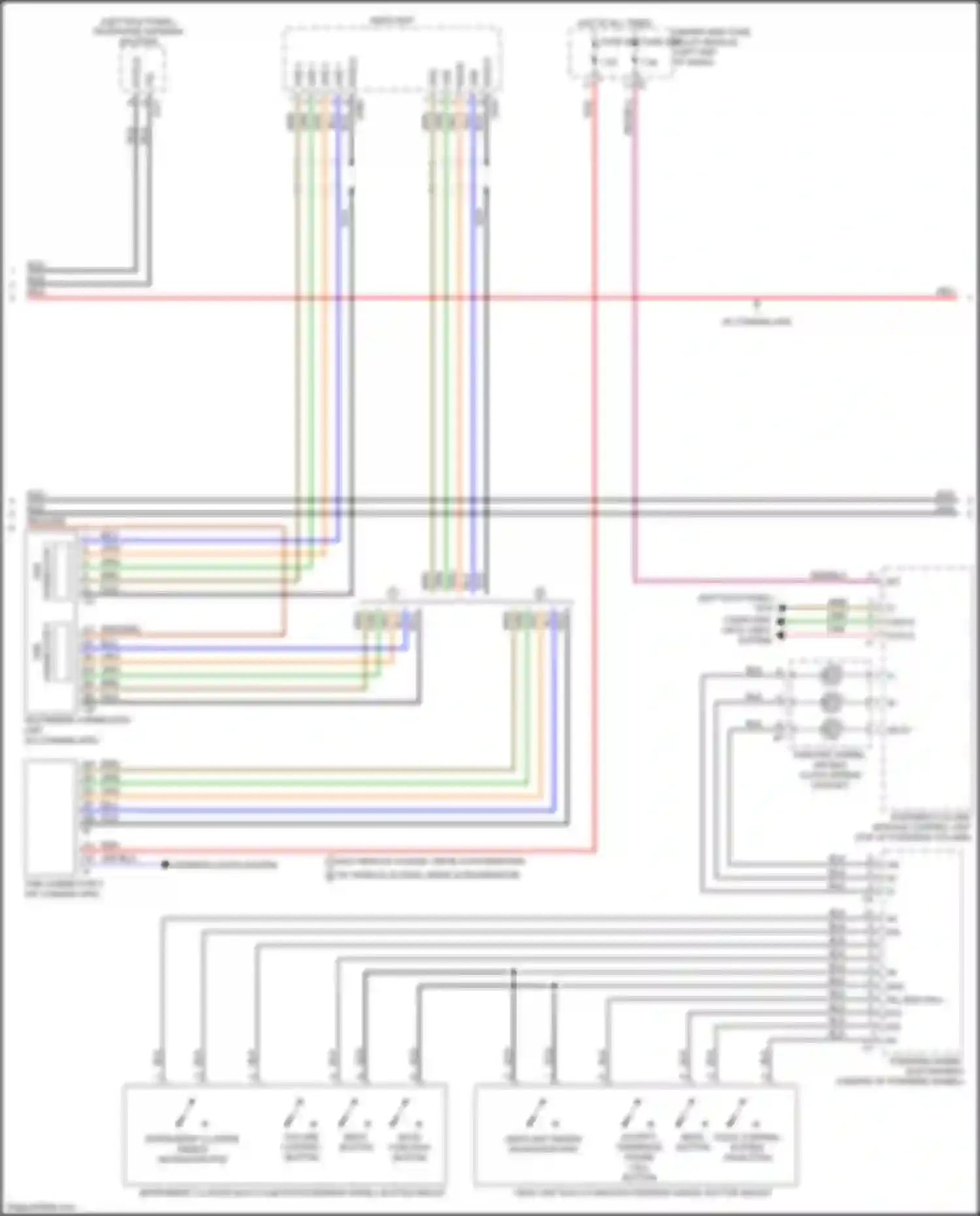 E-class Mercedes-Benz W213/S213/C238/A238 (2016-2021): Comand actuation circuit, coupe (5 of 6)