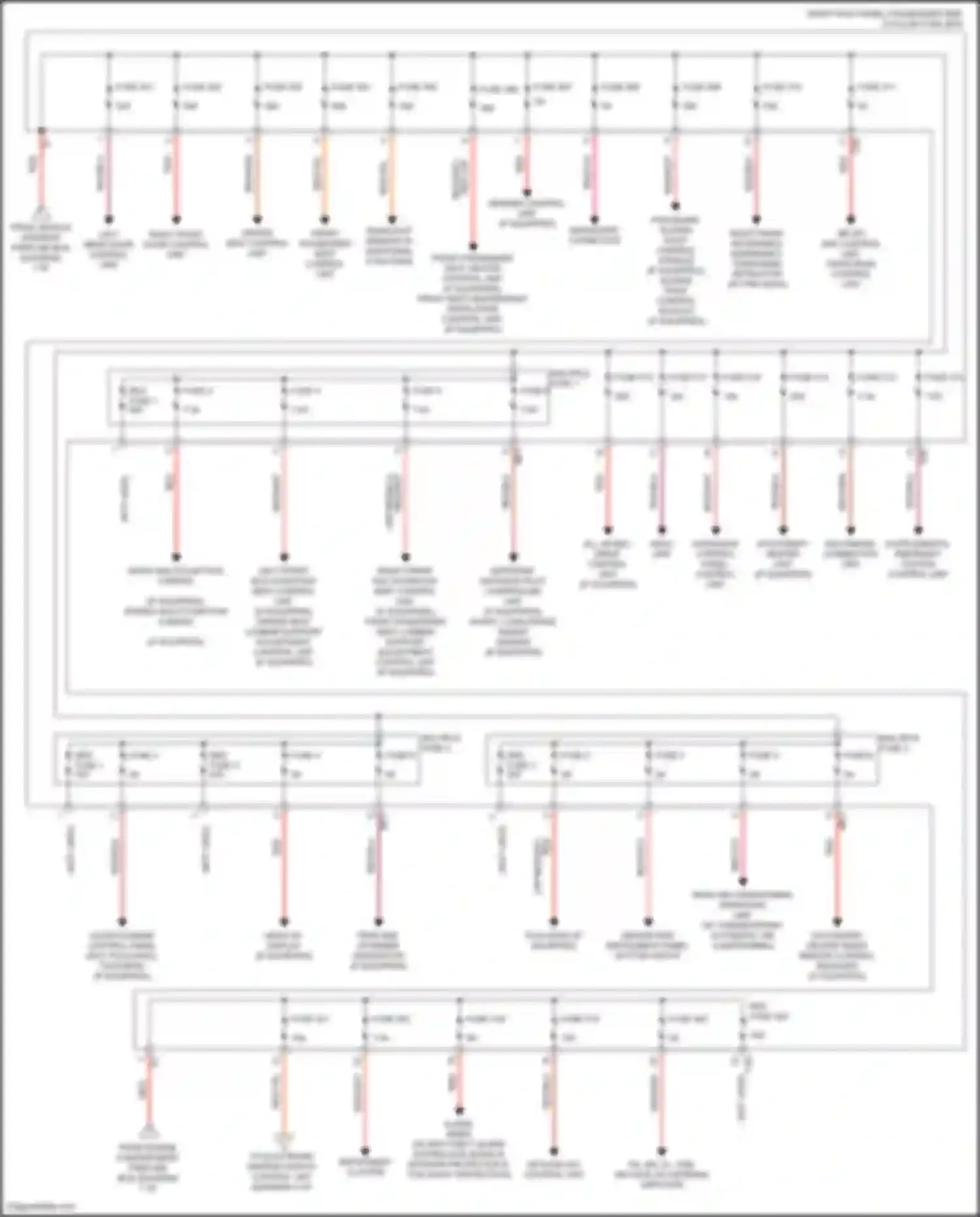 E-class Mercedes-Benz W213/S213/C238/A238 (2016-2021): Power distribution circuit (5 of 5)
