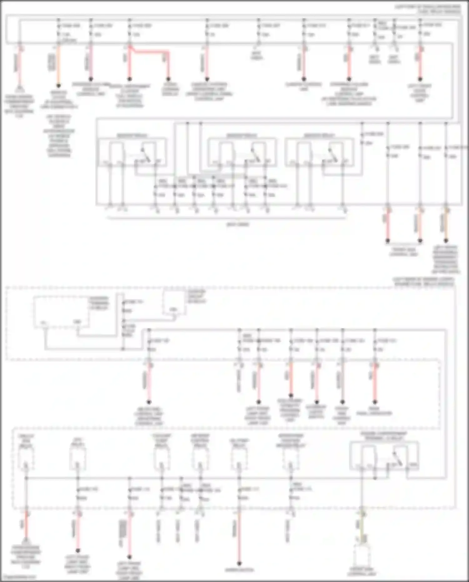 E-class Mercedes-Benz W213/S213/C238/A238 (2016-2021): Power distribution circuit, convertible (2 of 5)