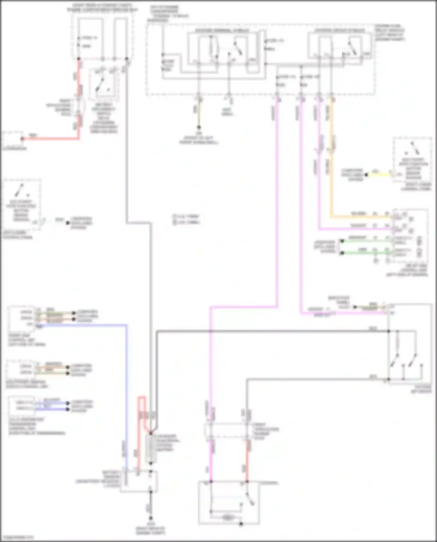 E-class Mercedes-Benz W213/S213/C238/A238 (2016-2021): Starting circuit